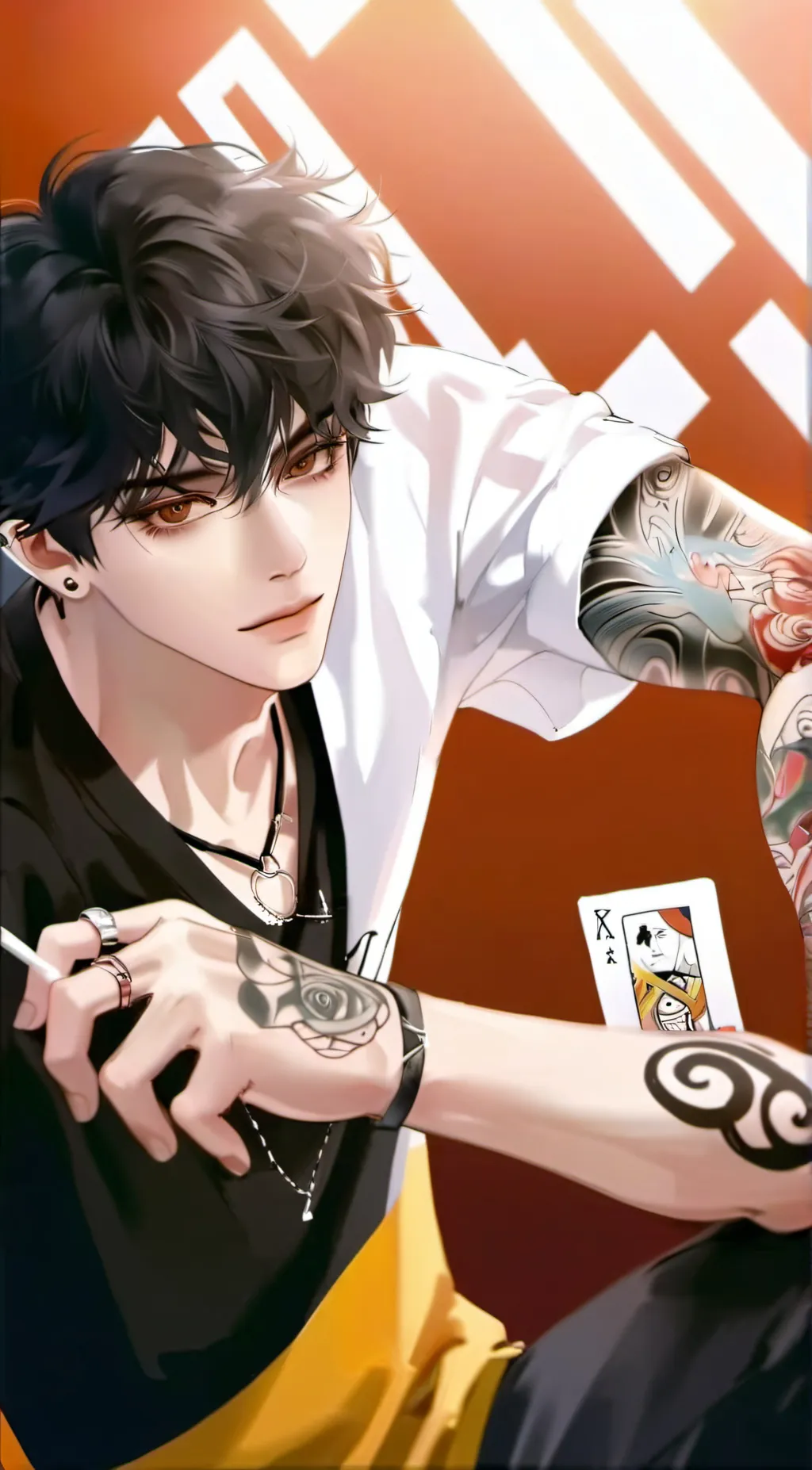 ai character: Leon Rayford background
