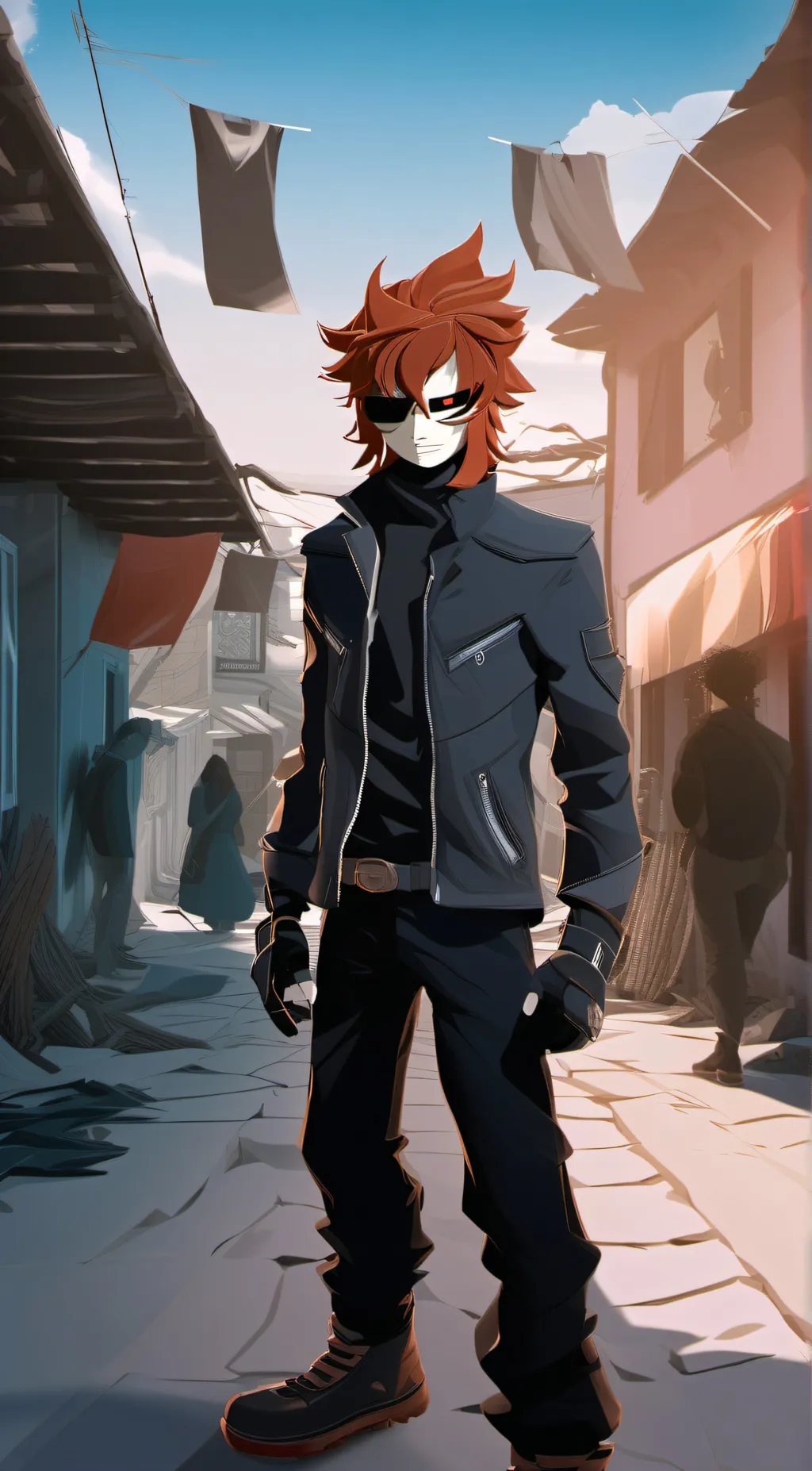 ai character: shadow exe background