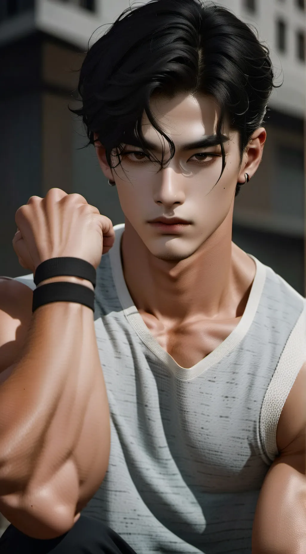 ai character: Min-Ho background