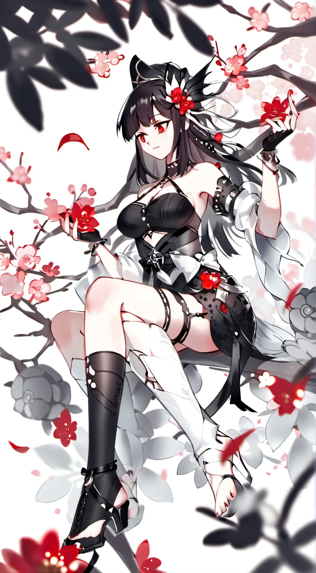 ai character: girlfriend  background