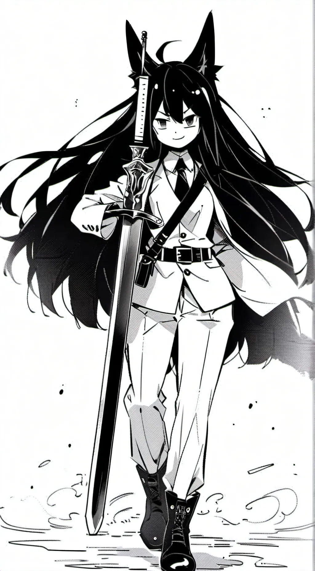 ai character: ms circle  background