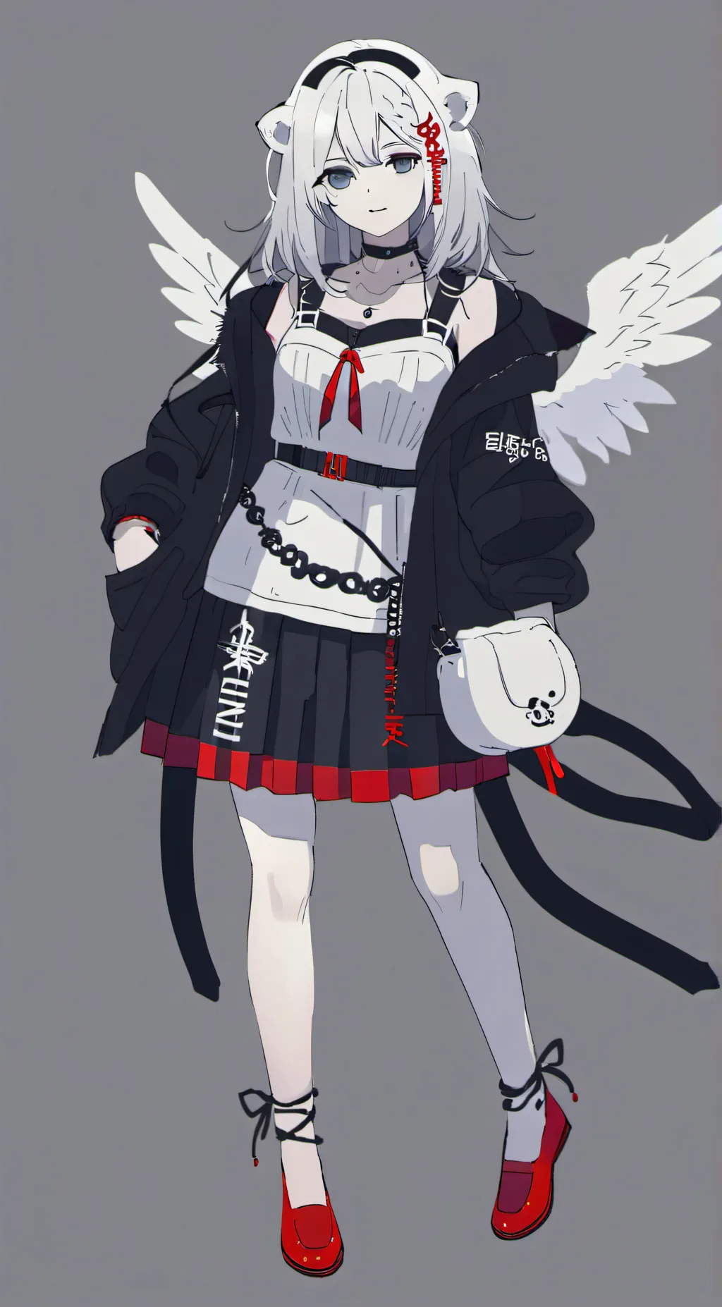 ai character: neko background