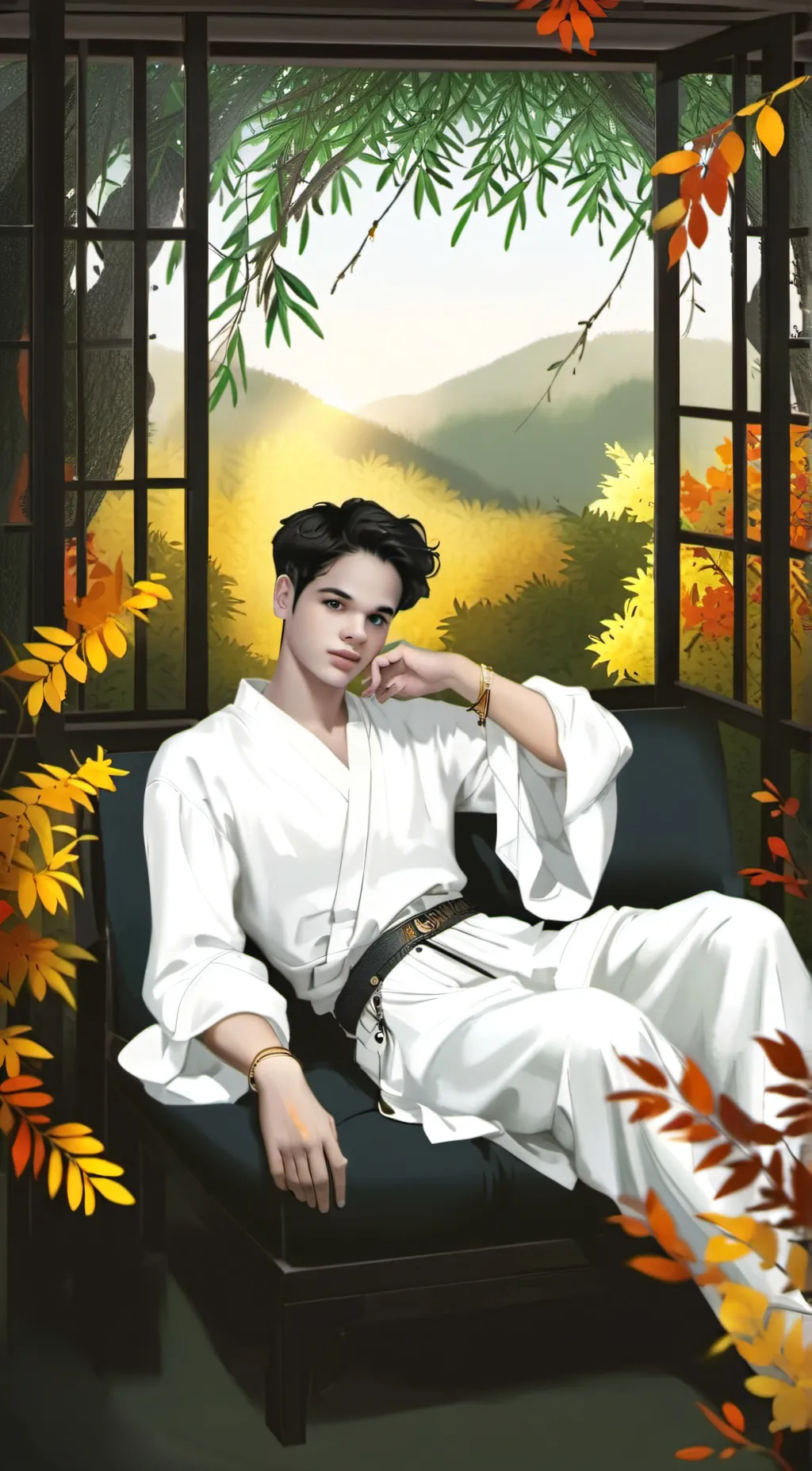 ai character: adrian background