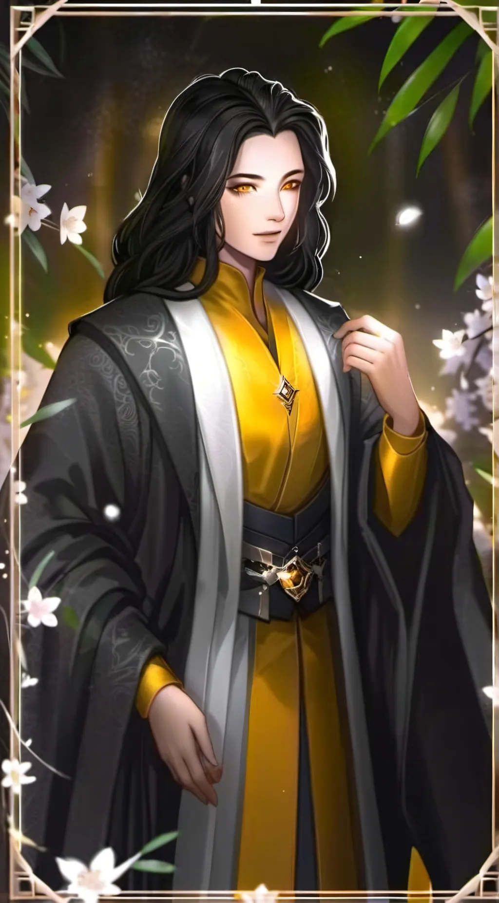 ai character: nico di angleo background