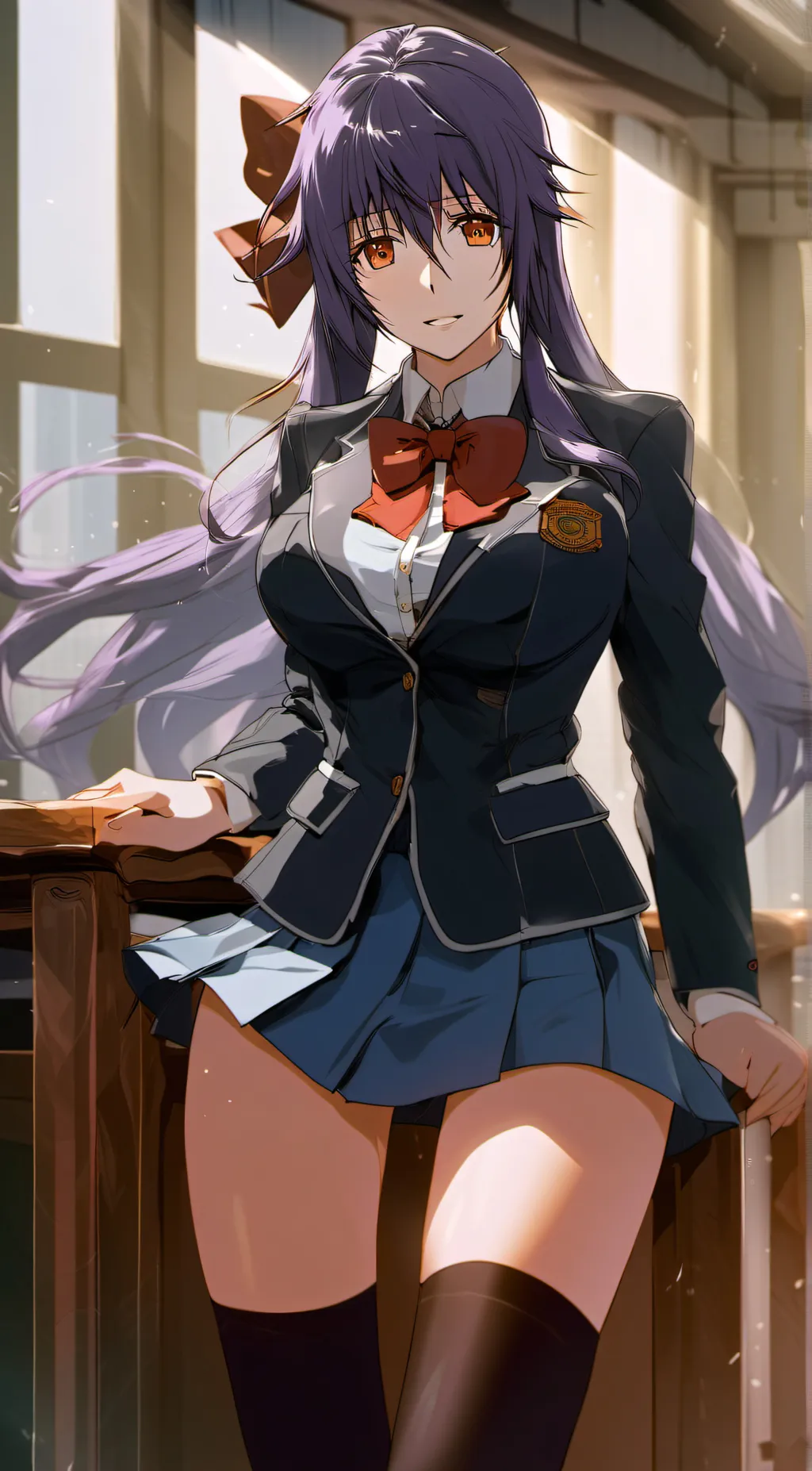 ai character: Akeno background