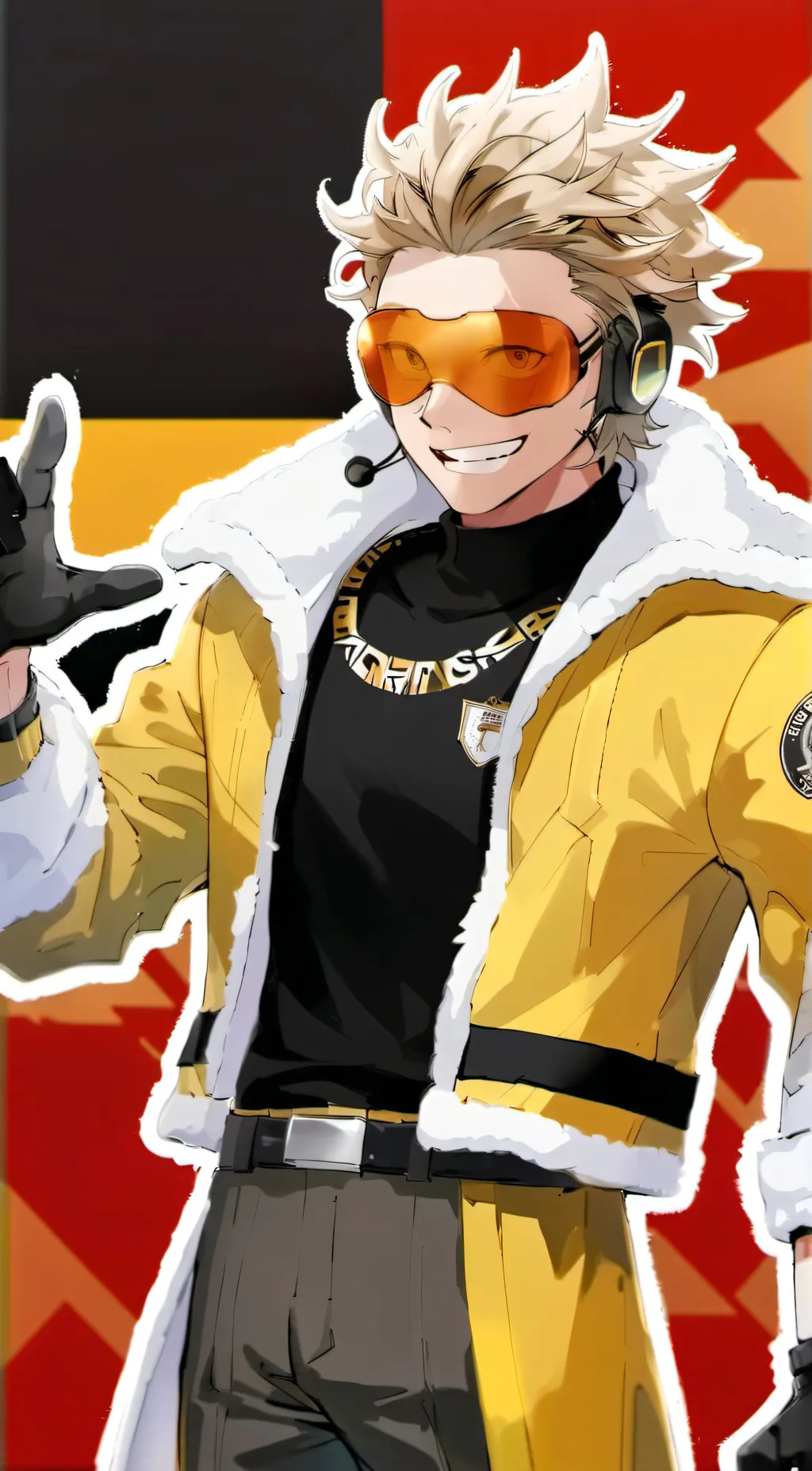 ai character: Keigo Takami background