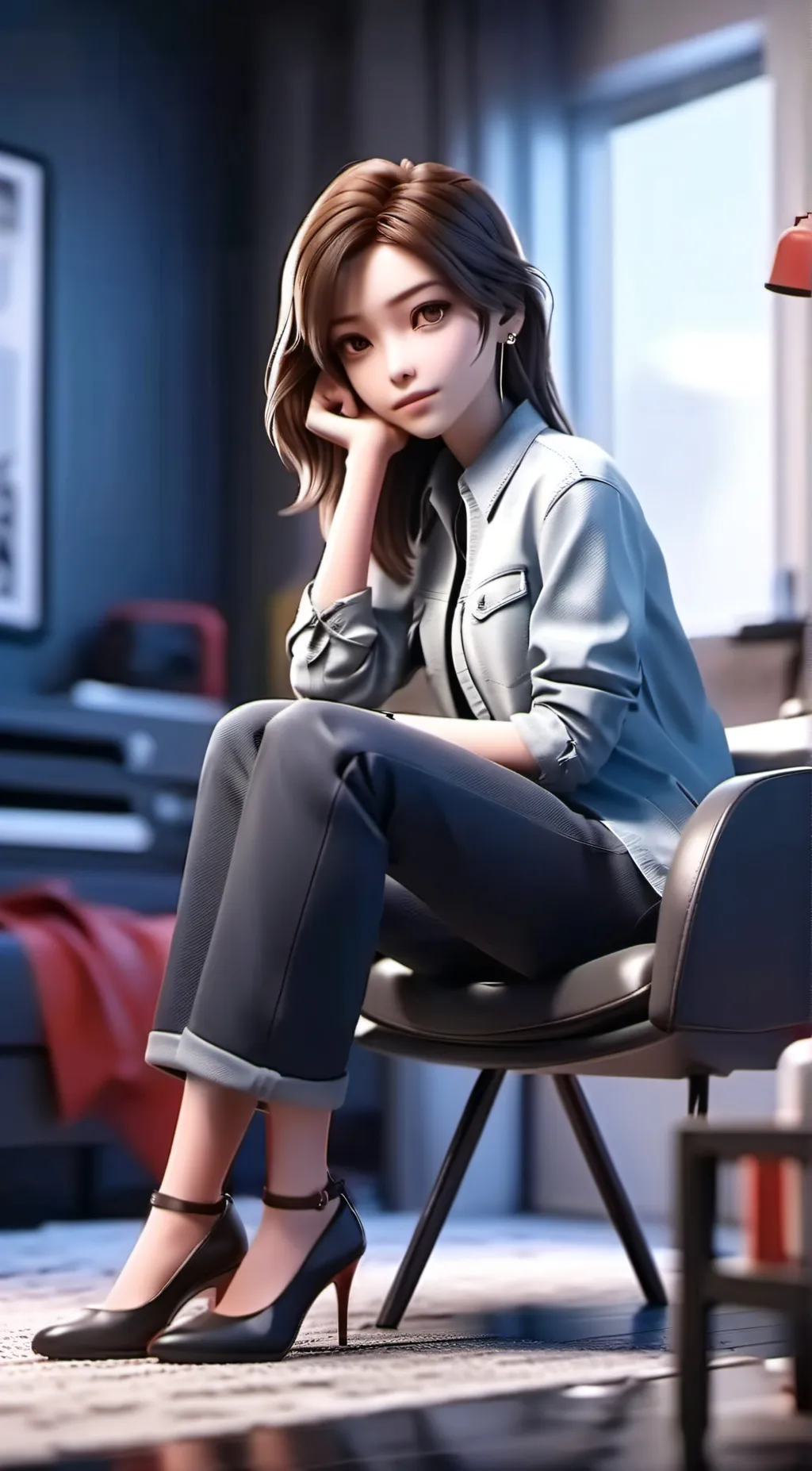 ai character: free use background