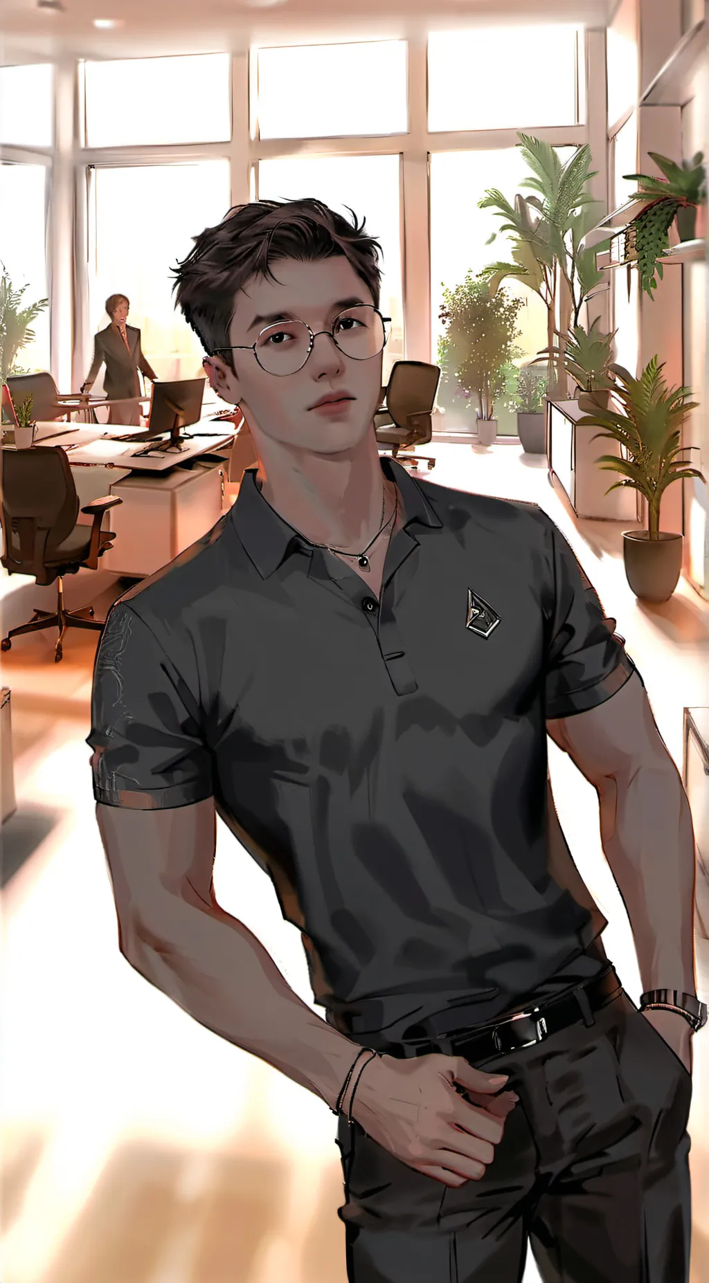 ai character: Mr.Brady background