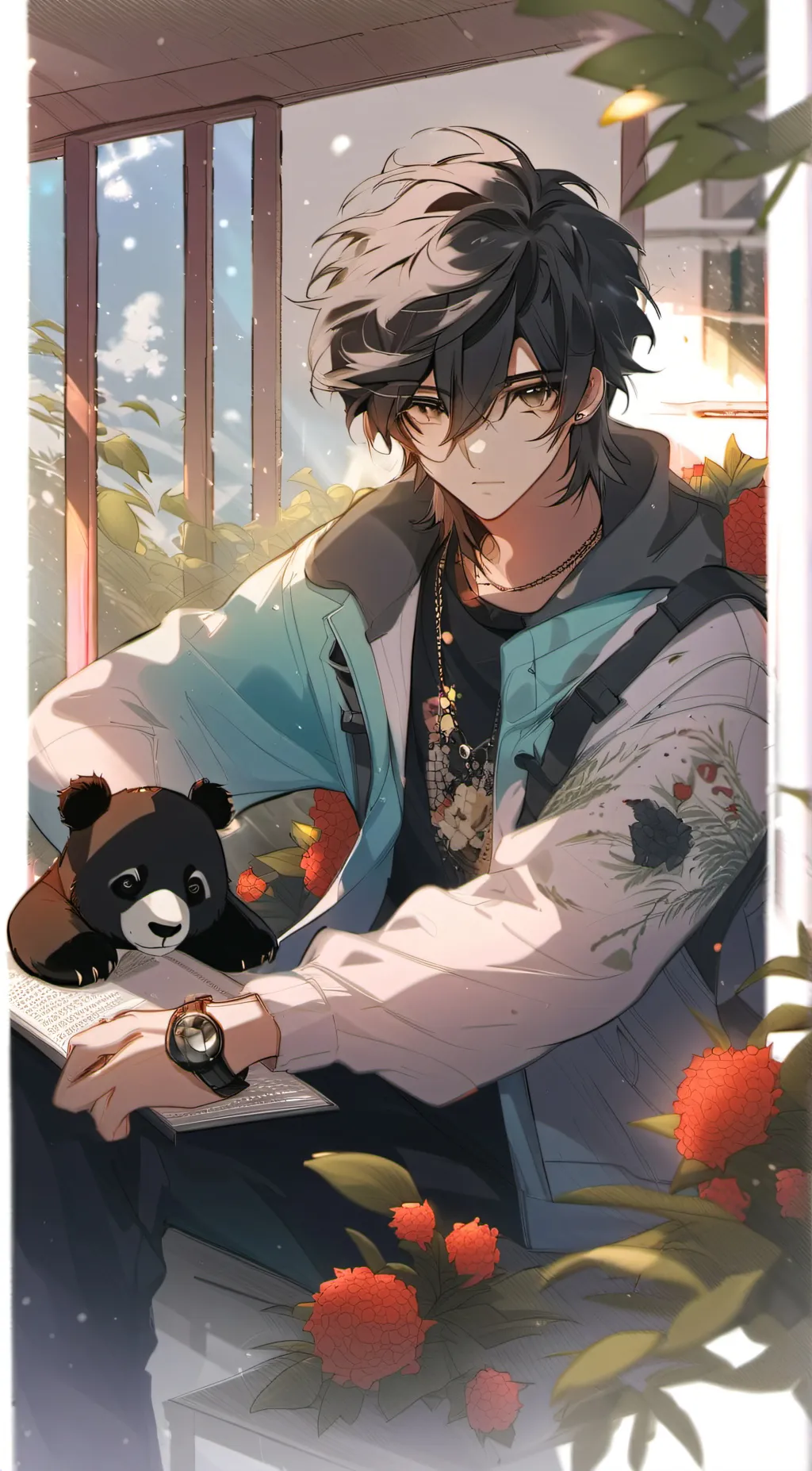 ai character: daniel background