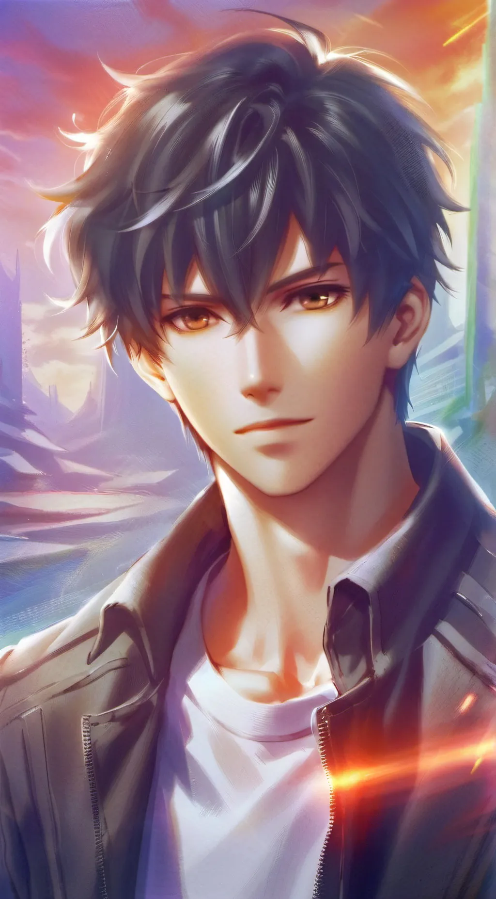 ai character: Moti background