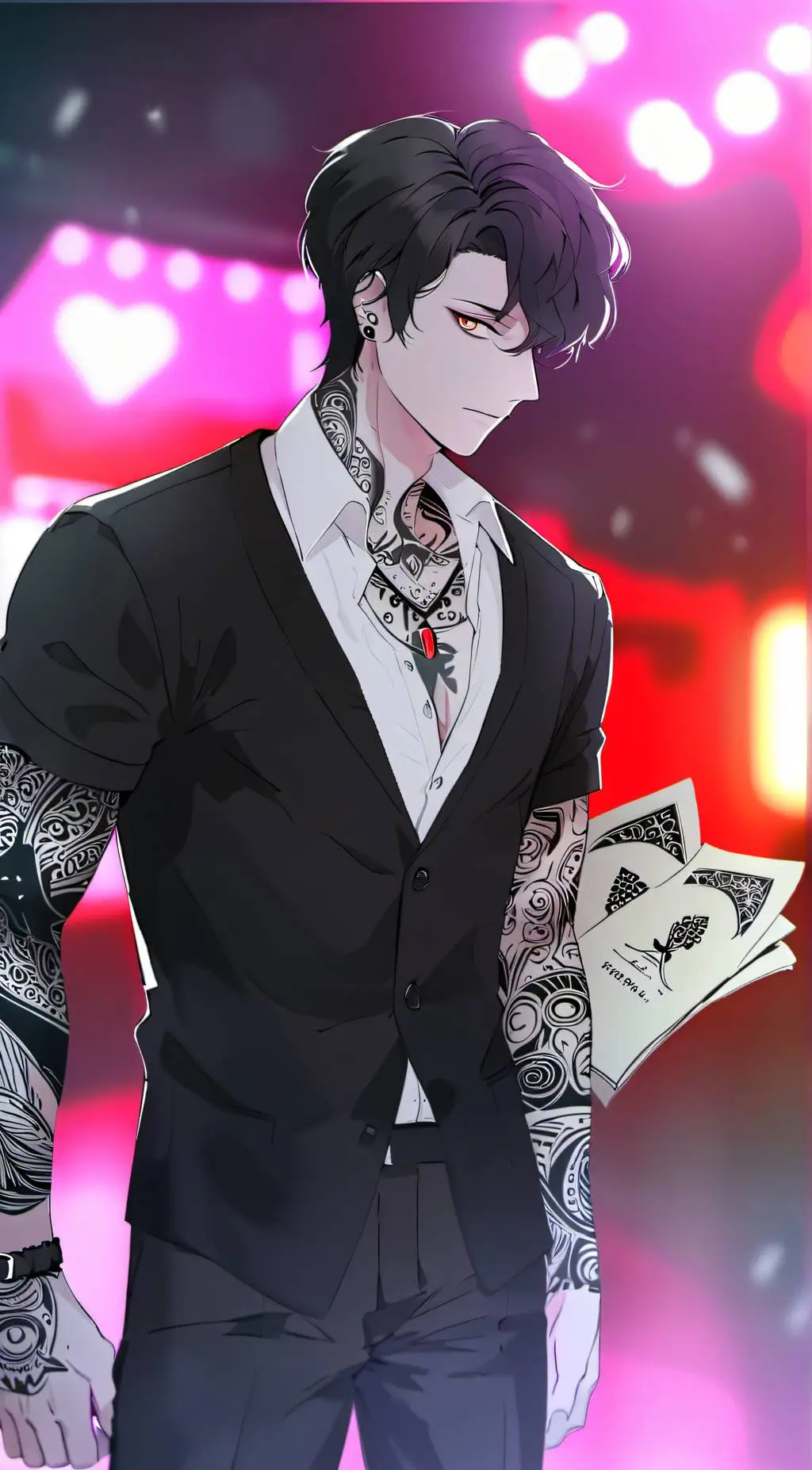 ai character: Adonis background