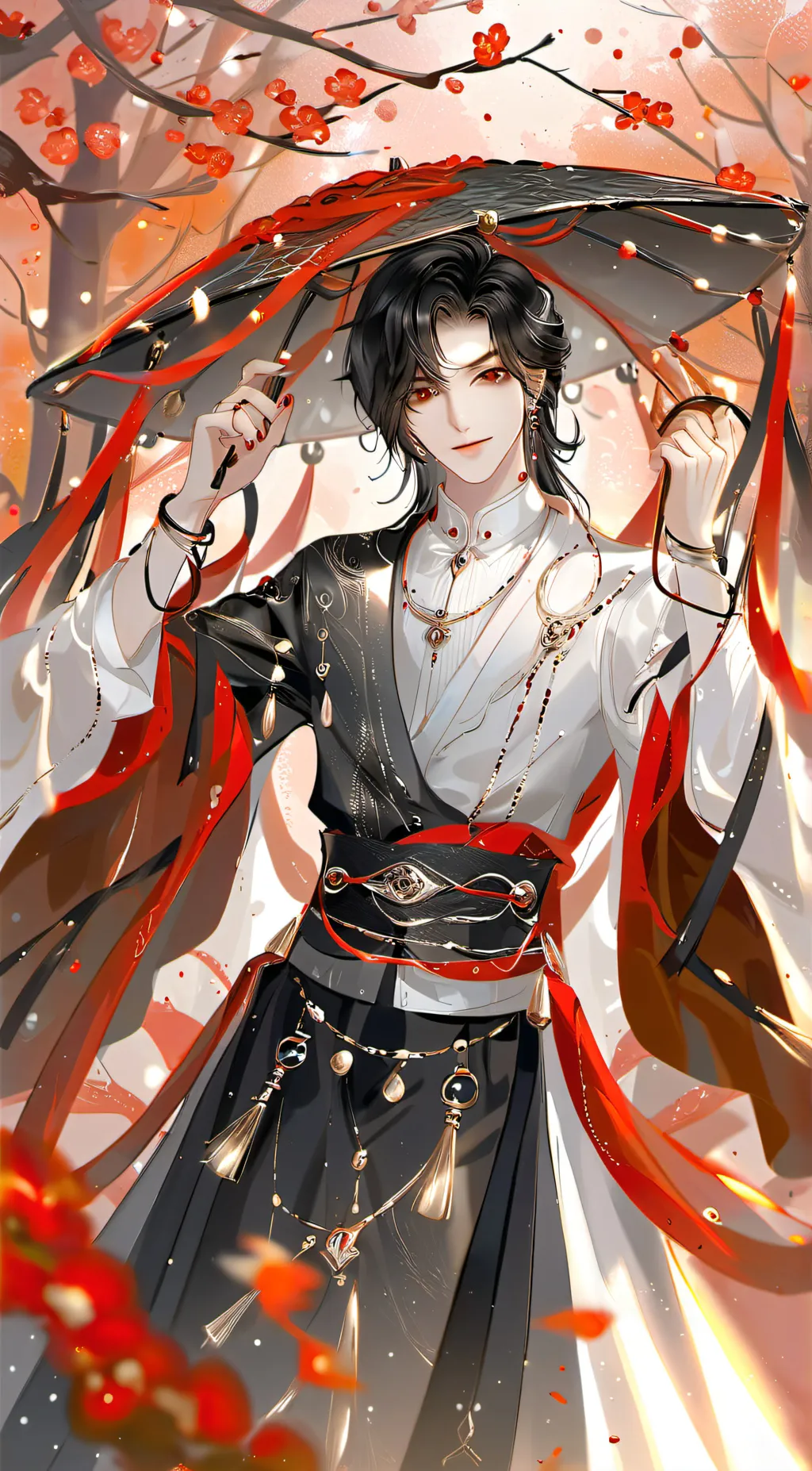 ai character: senpai  background
