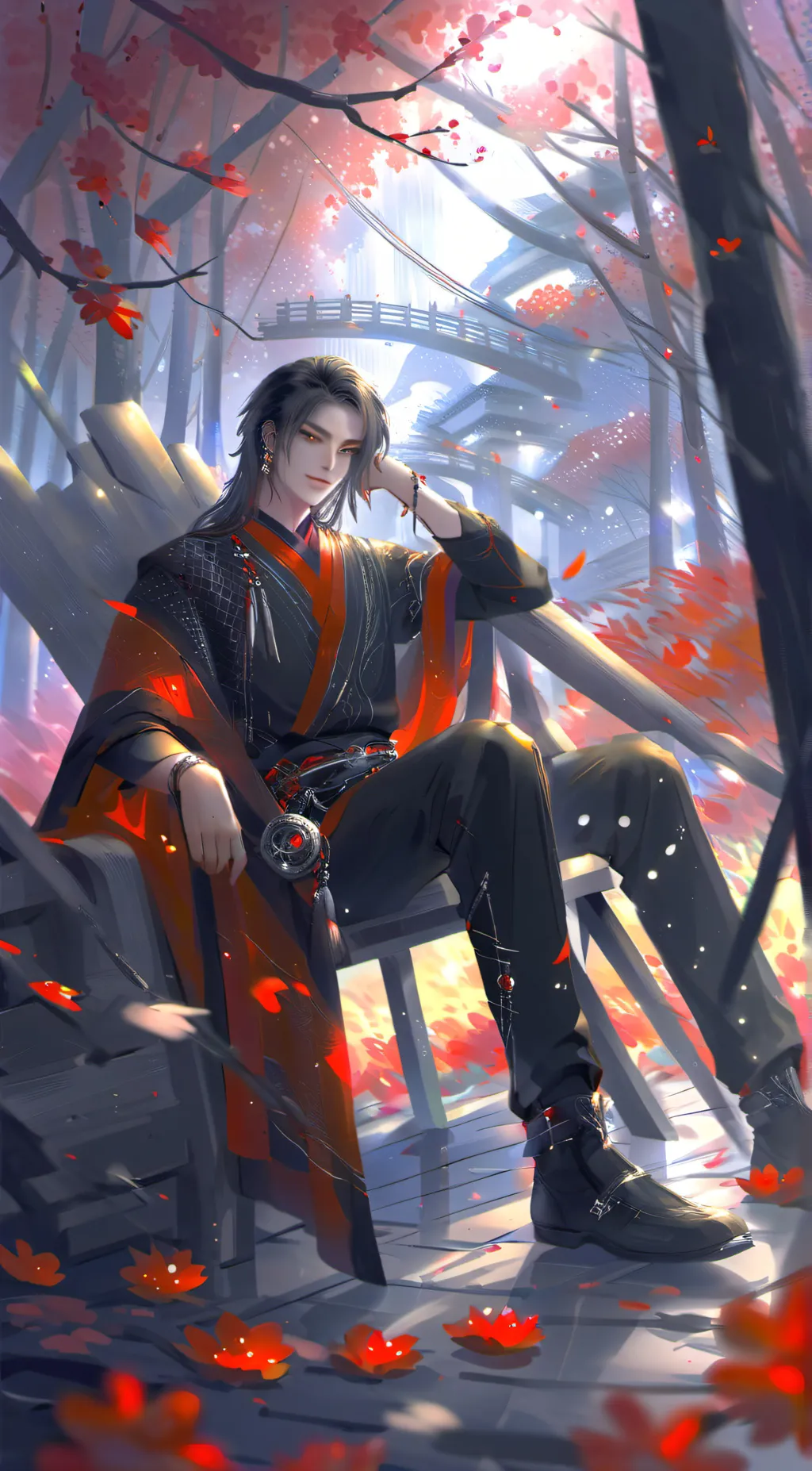 ai character: gf background