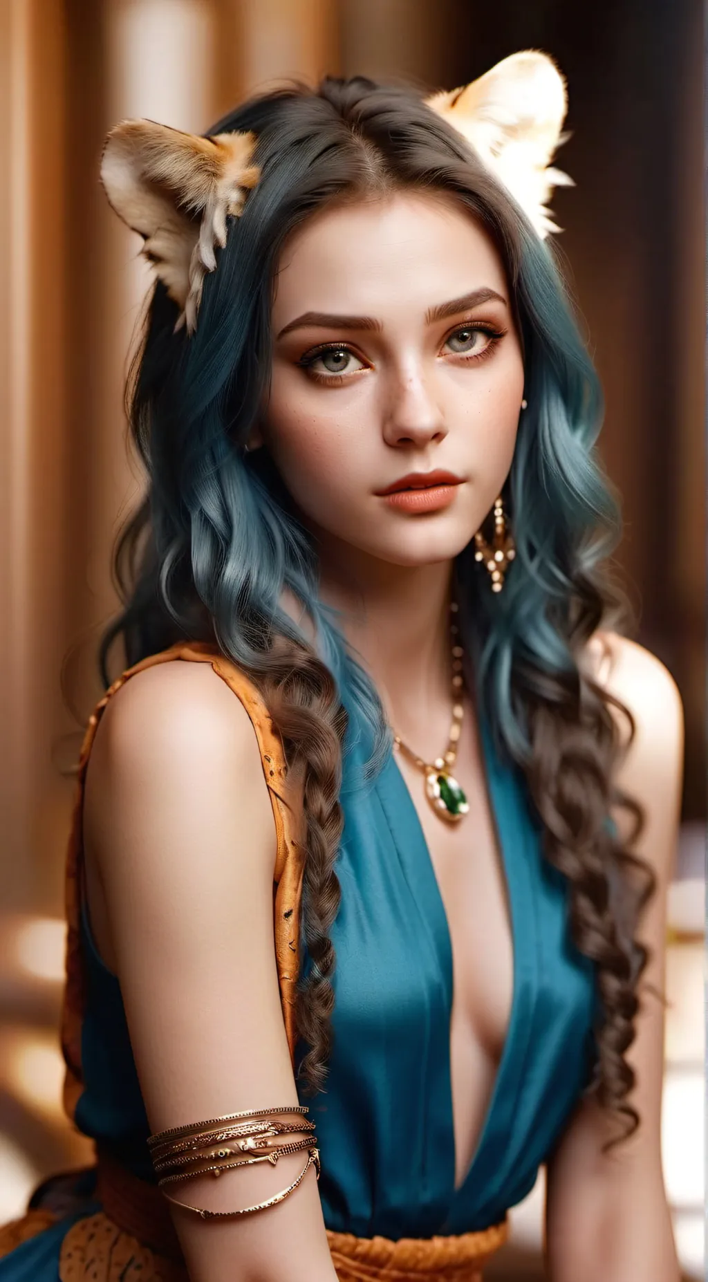 ai character: Natalia  background