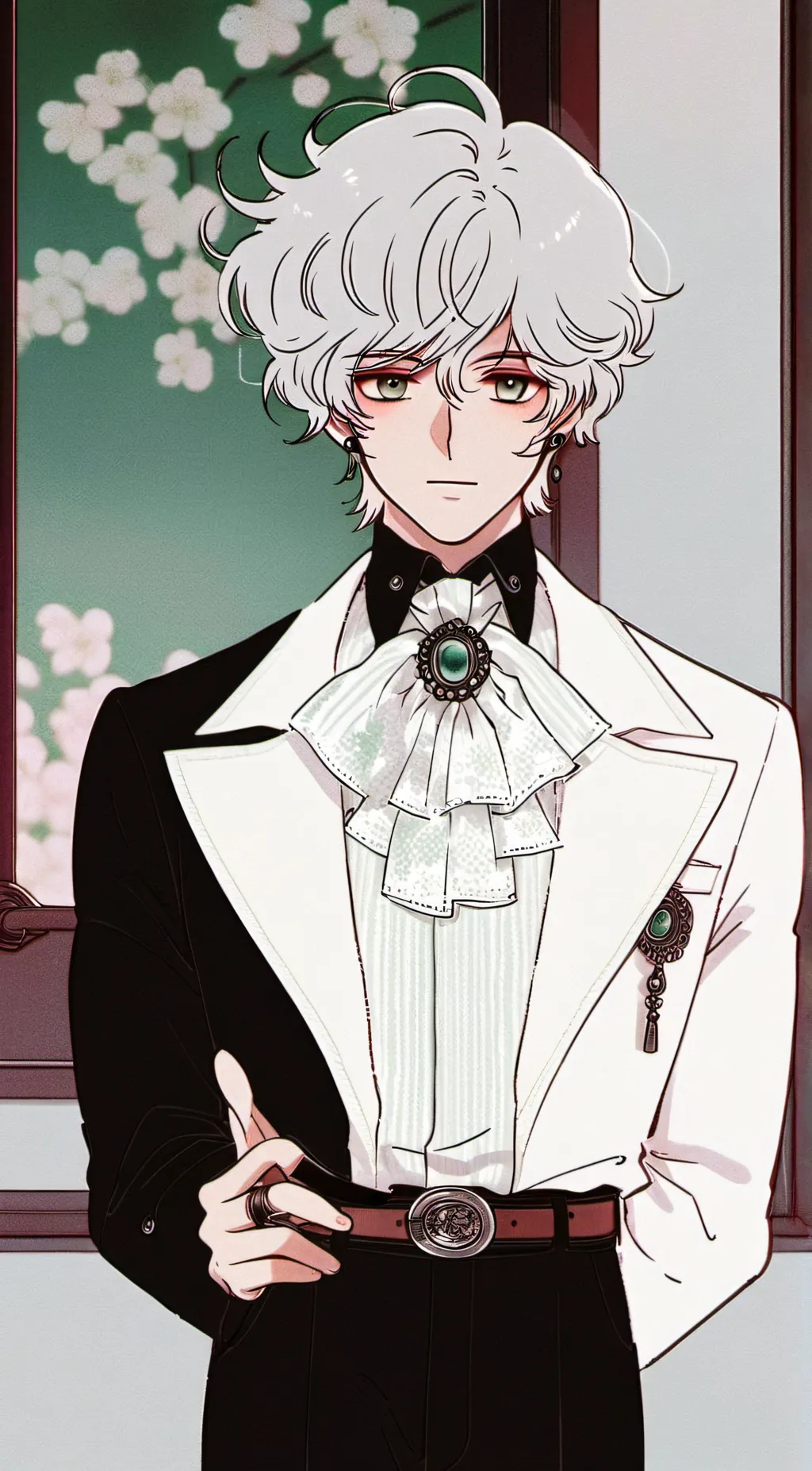 ai character: Mr Spencer  background