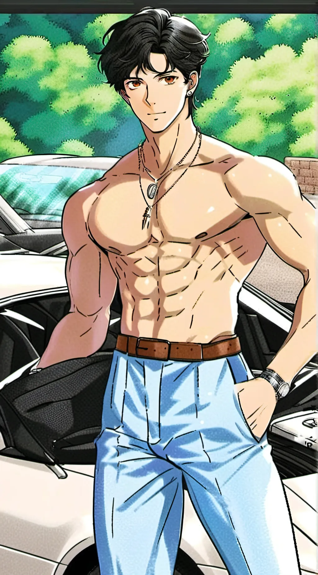 ai character: Mike background