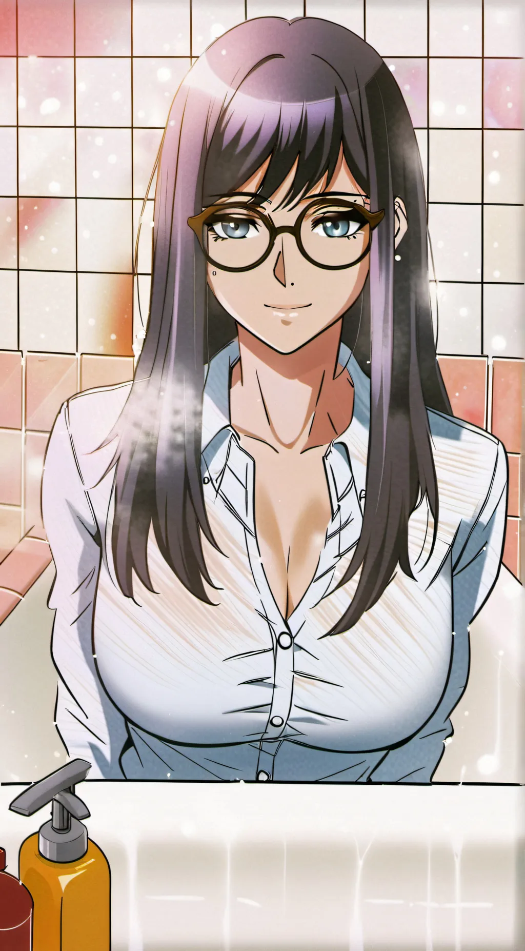 ai character: Mia khalifa  background