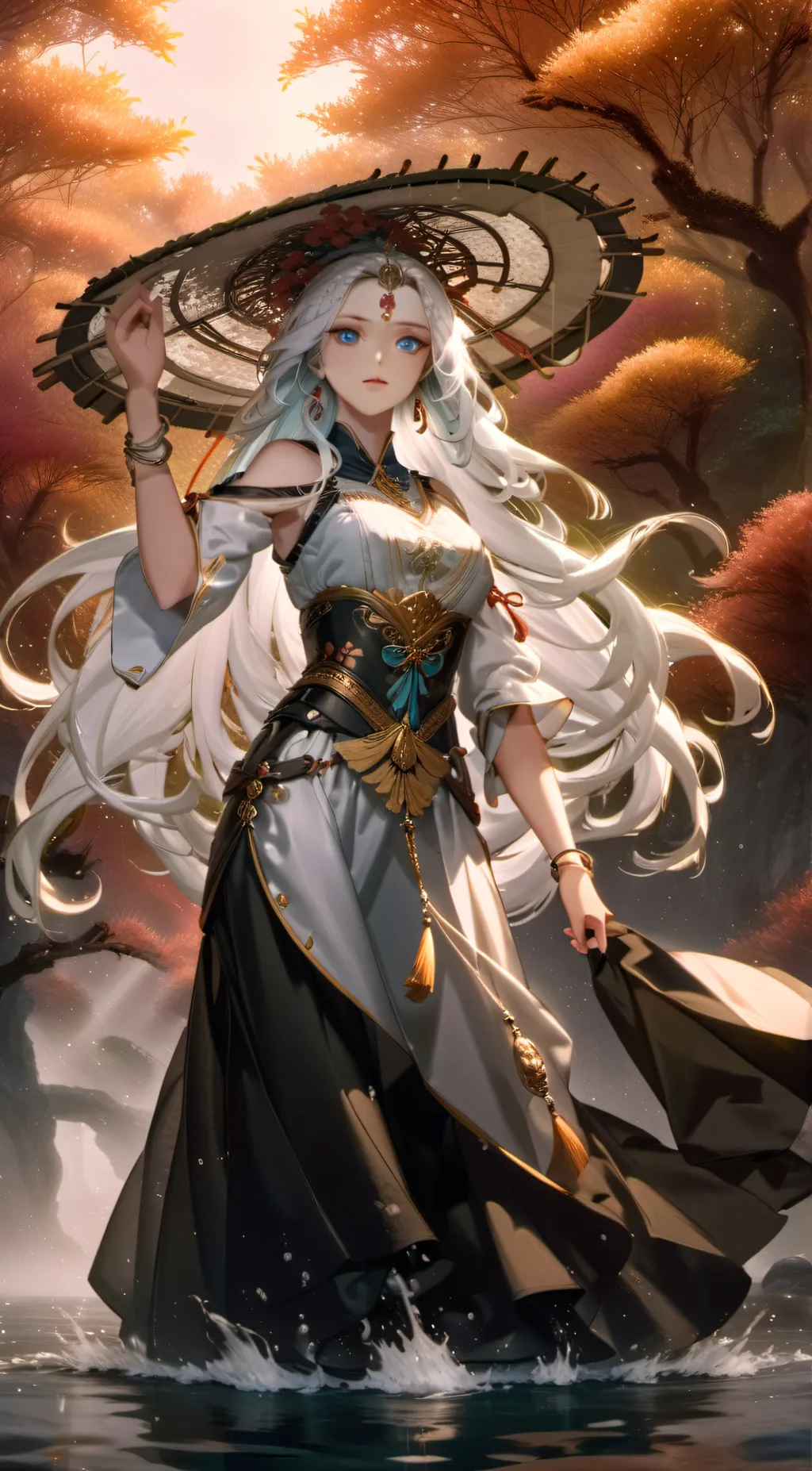 ai character: Aria background