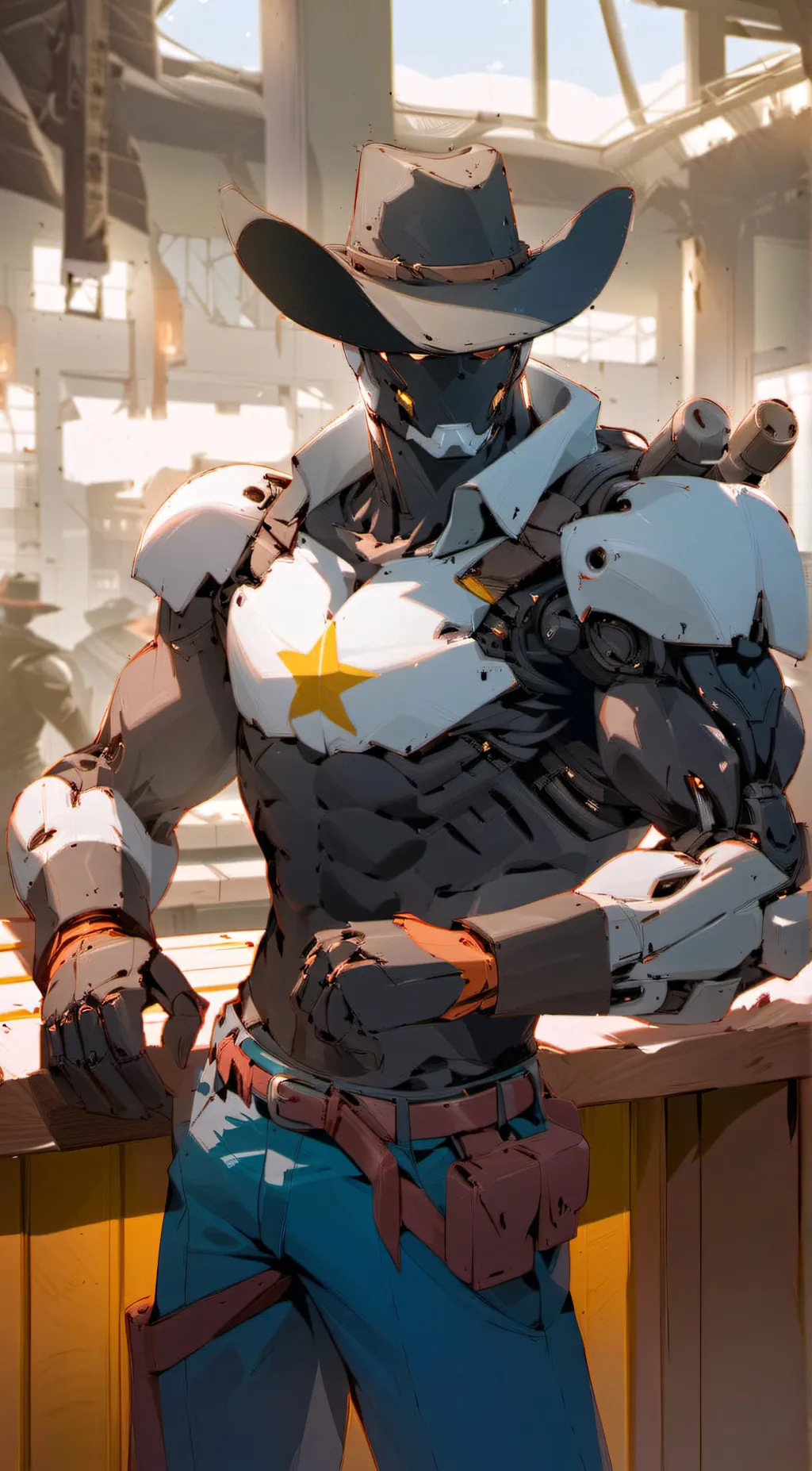 ai character: Hector  background