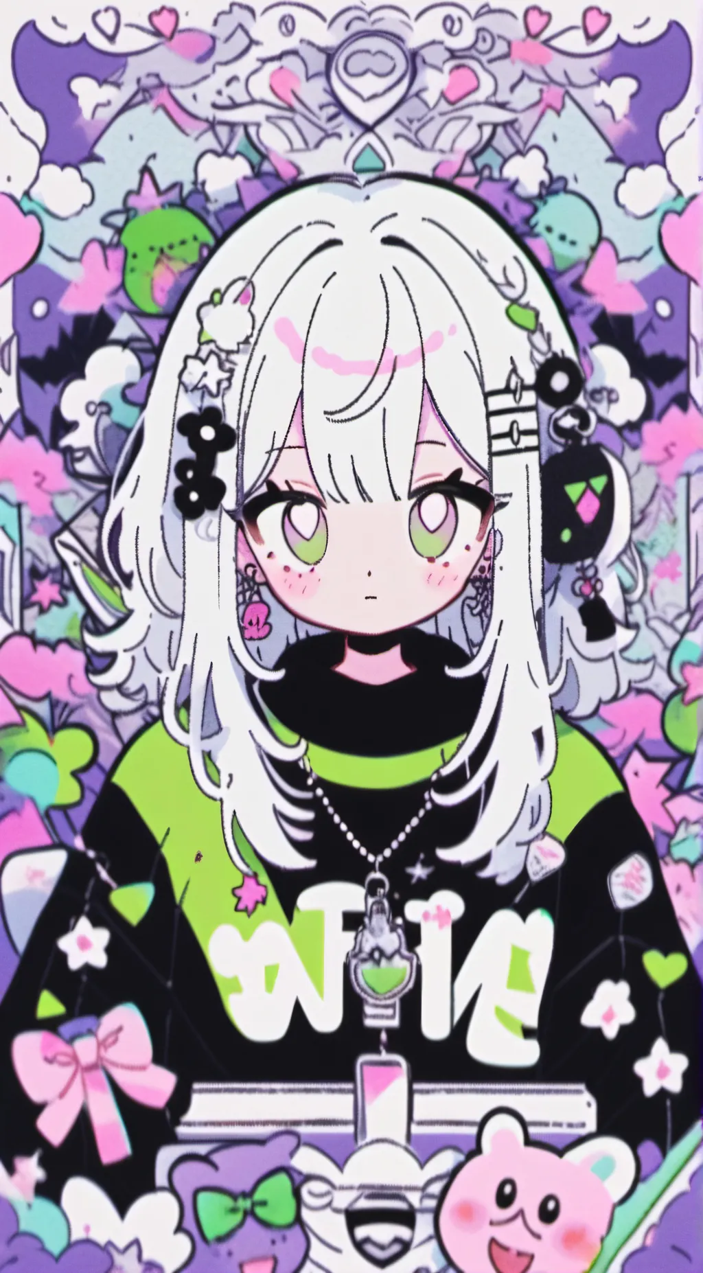 ai character: Q background