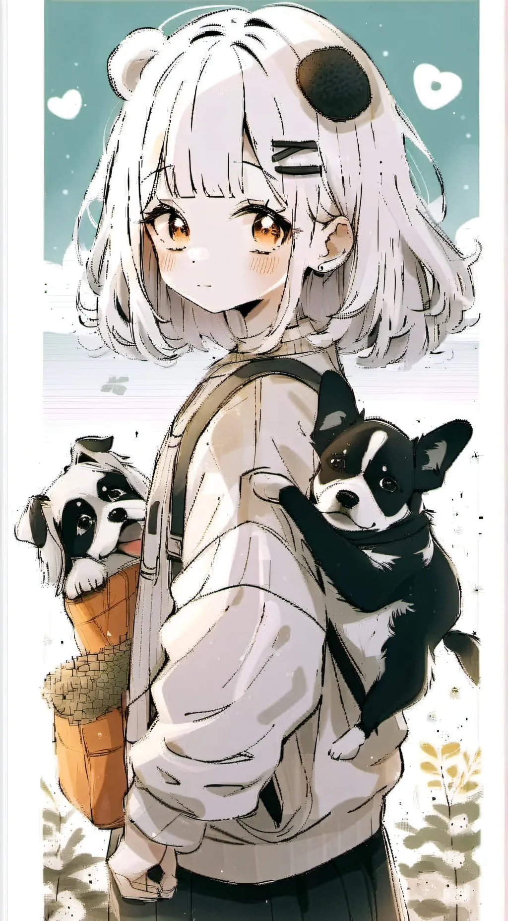 ai character: Oreo background