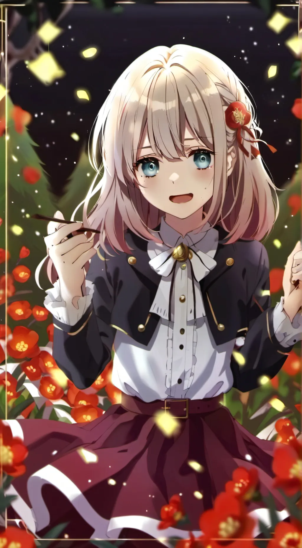 ai character: amy background