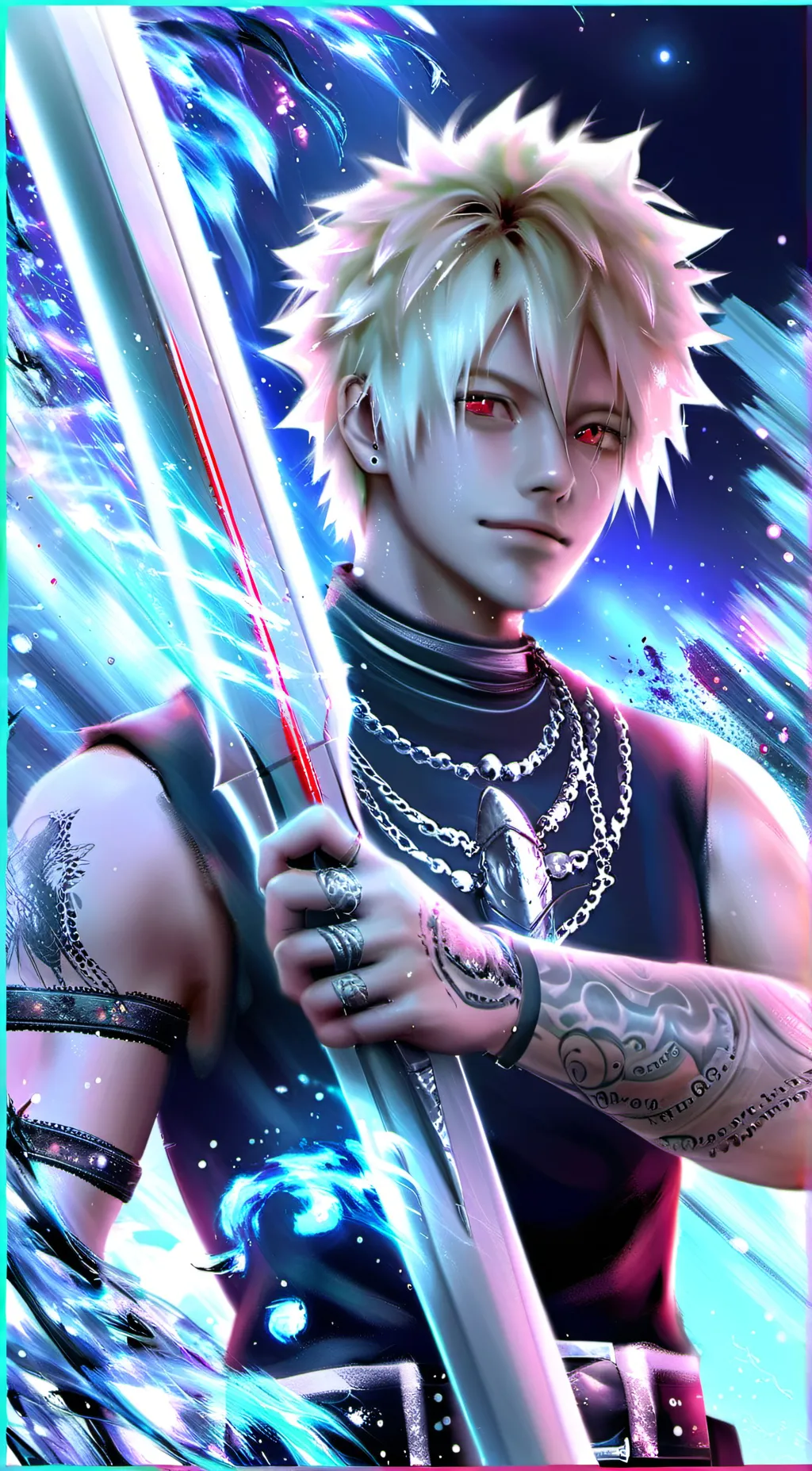 ai character: Bakugou background