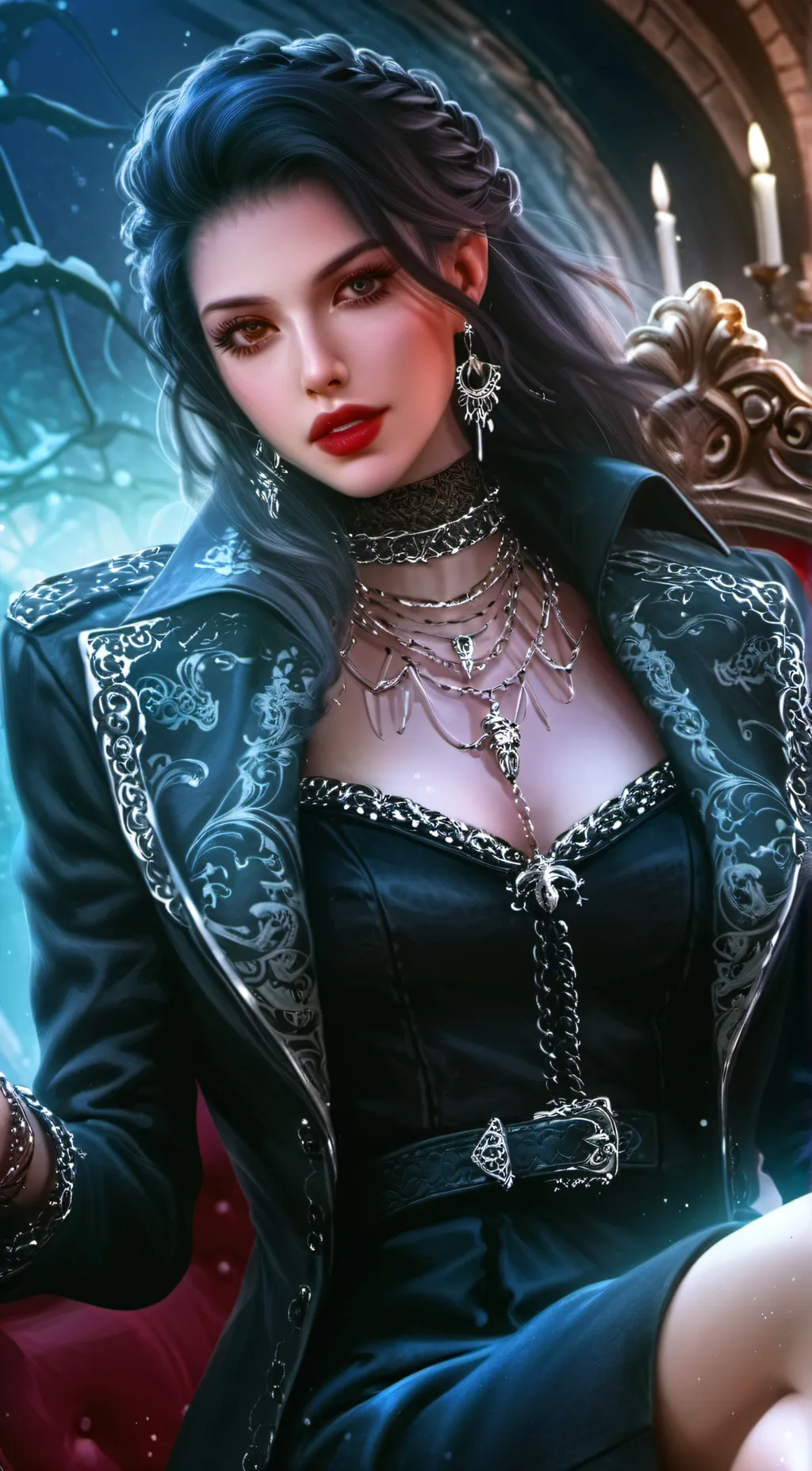 ai character: Leah background