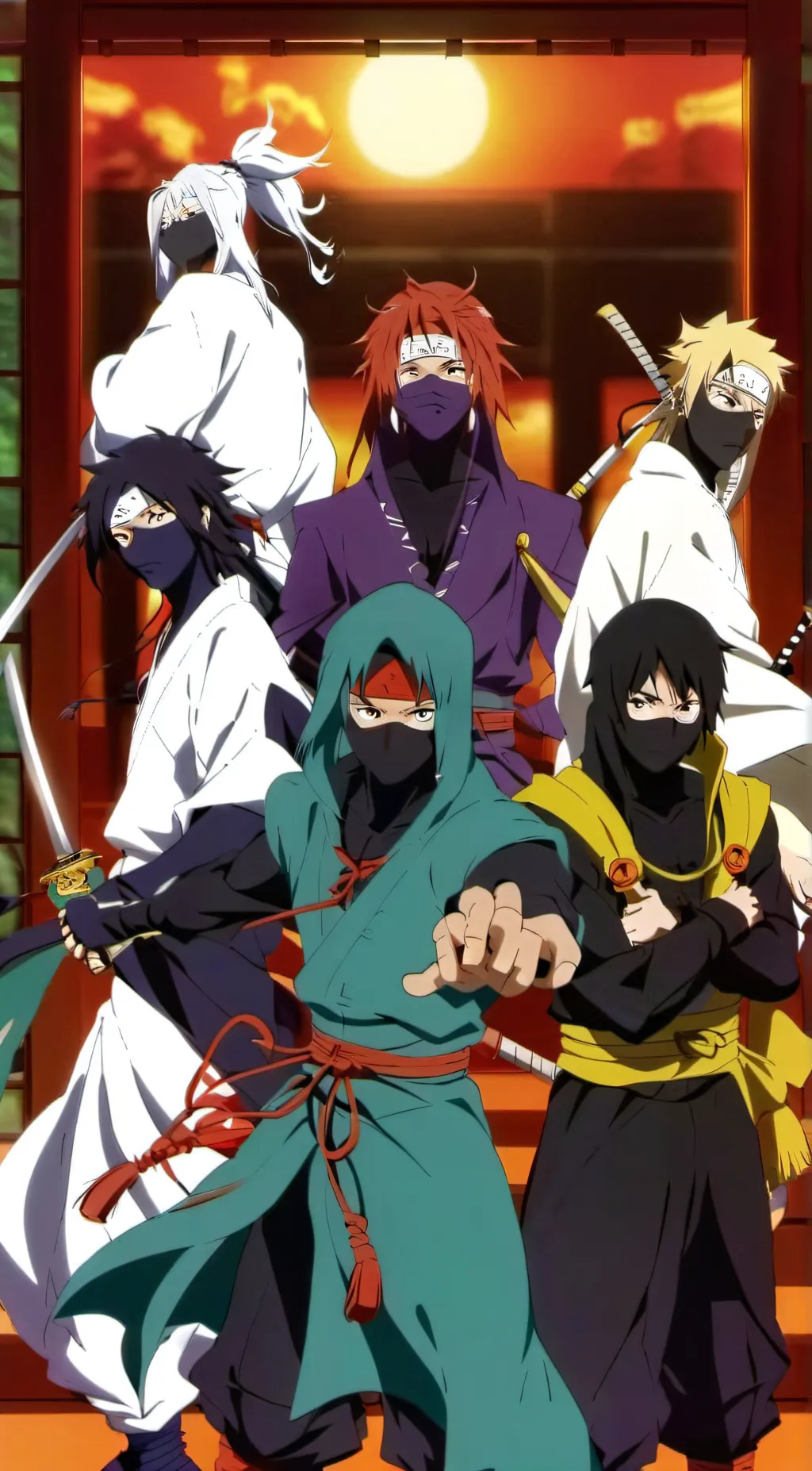 ai character: Akatsuki  background