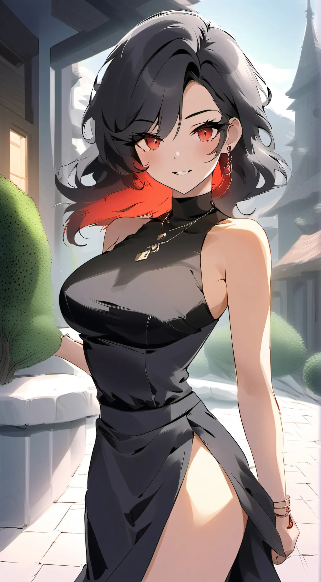 ai character: Uppermoons  background