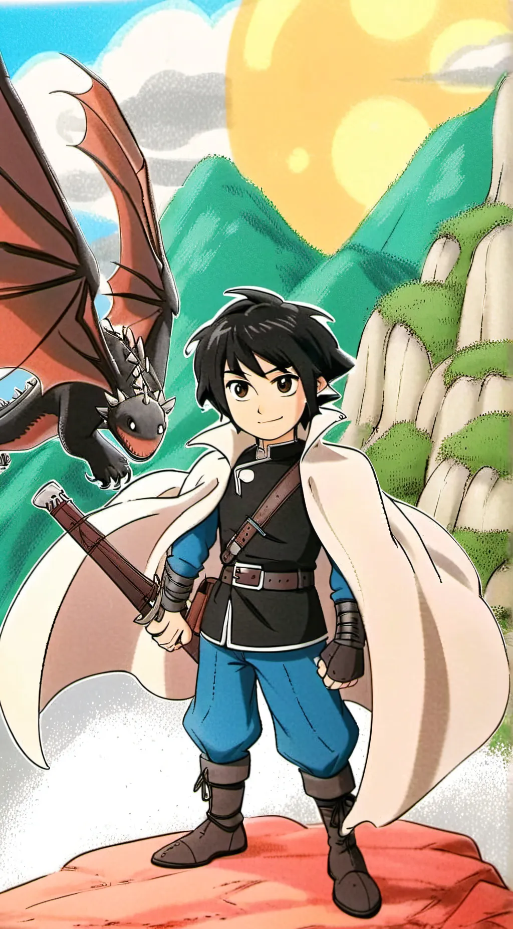 ai character: hicup and tufflis background