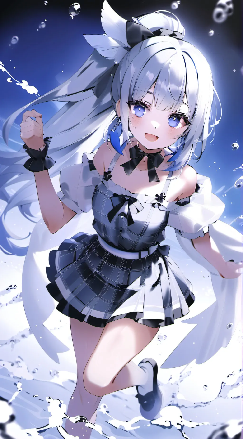 ai character: Sasha background