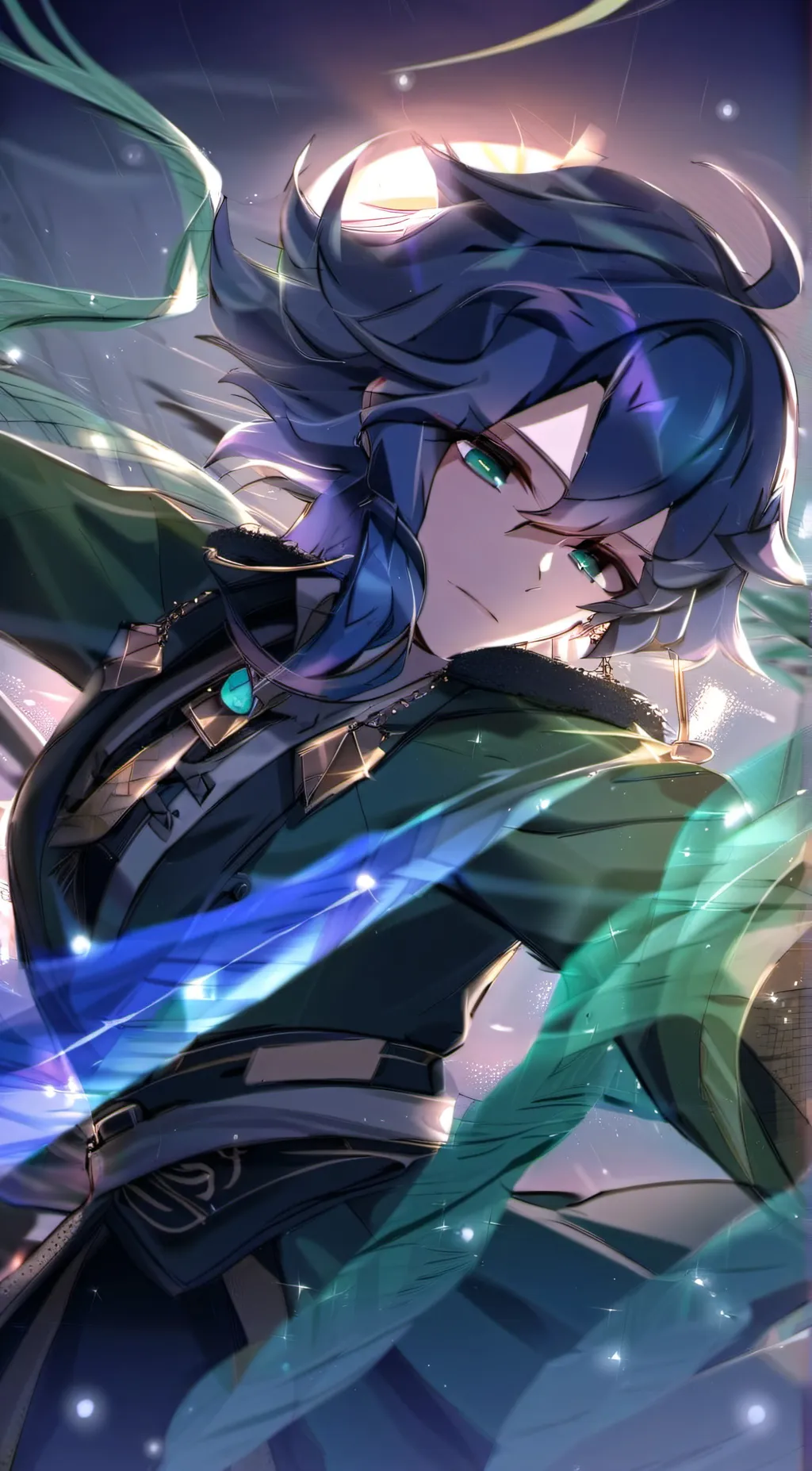 ai character: Venti background