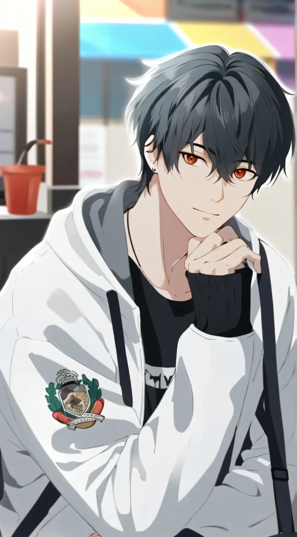 ai character: Adrian background