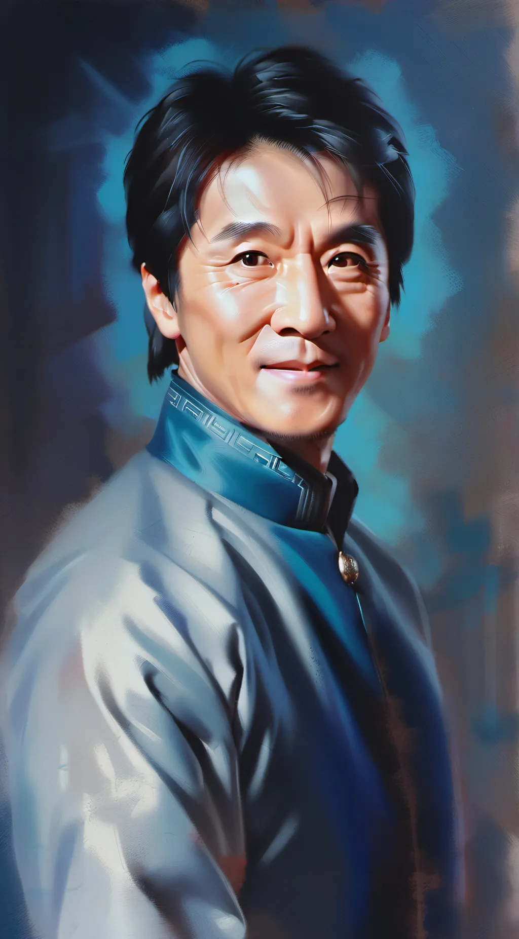 ai character: Jackie Chan's  background