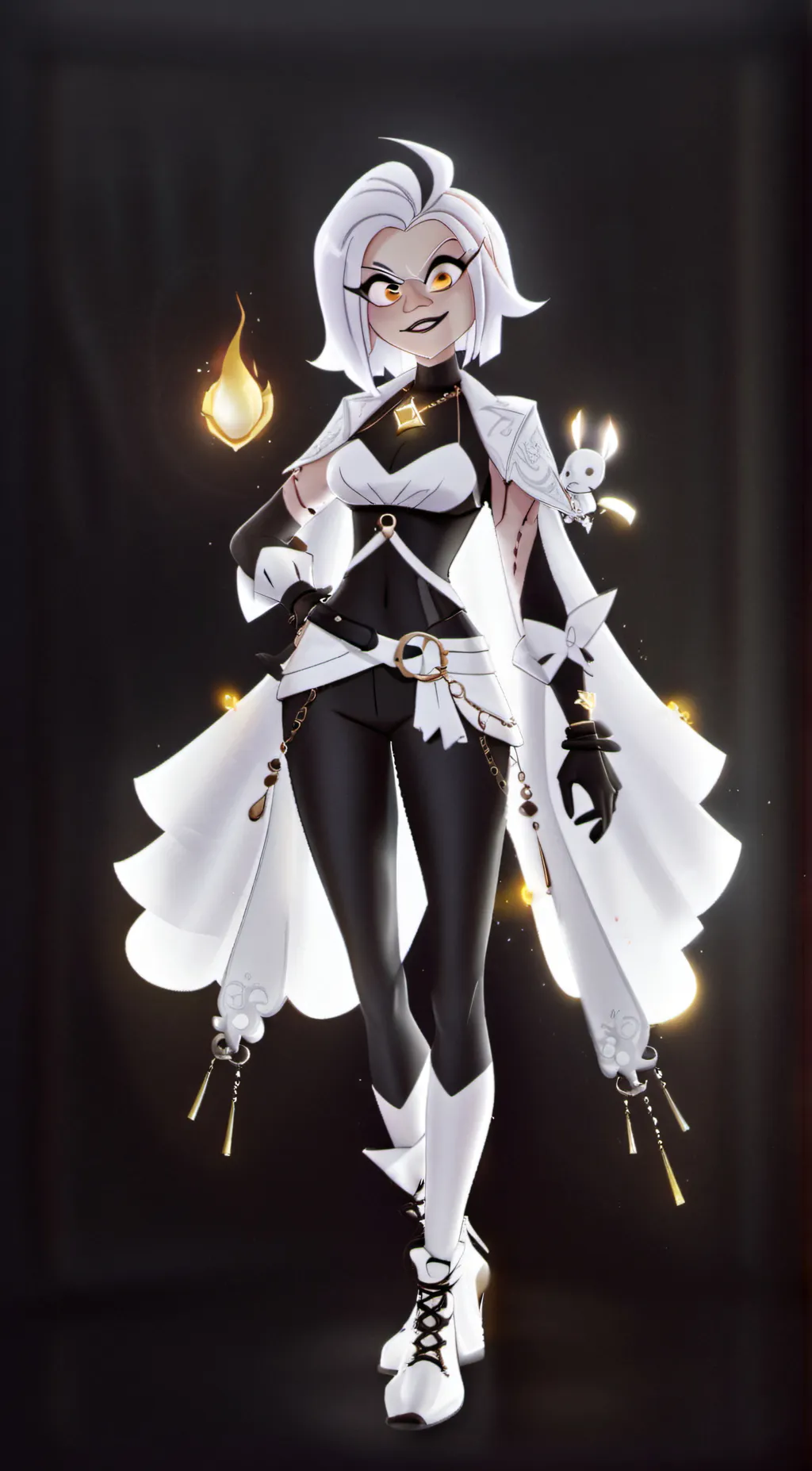 ai character: lute ❦ background