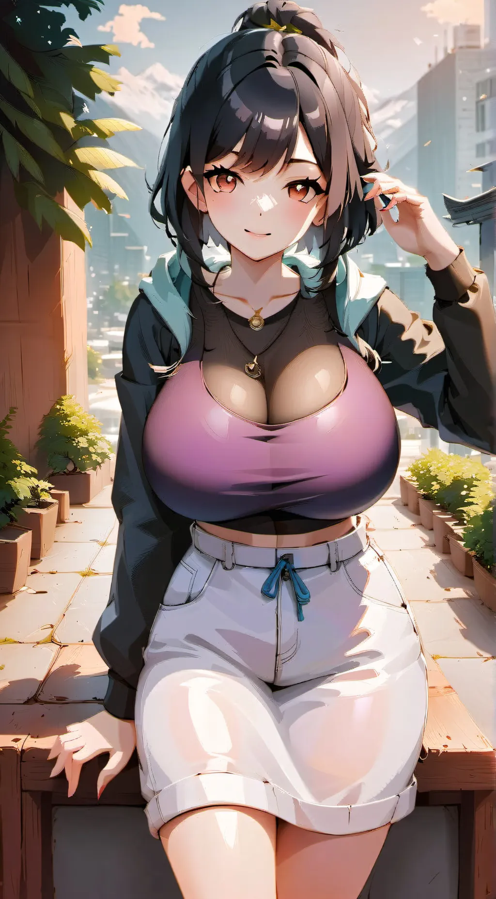 ai character: tina background