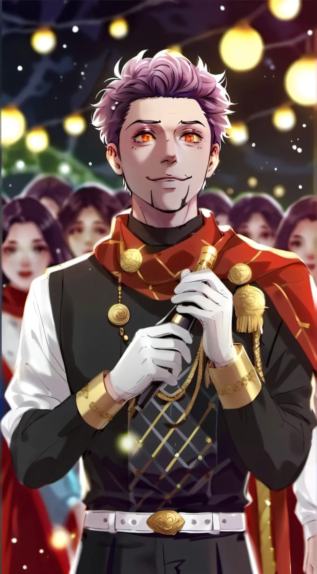 ai character: yuji Itadori background