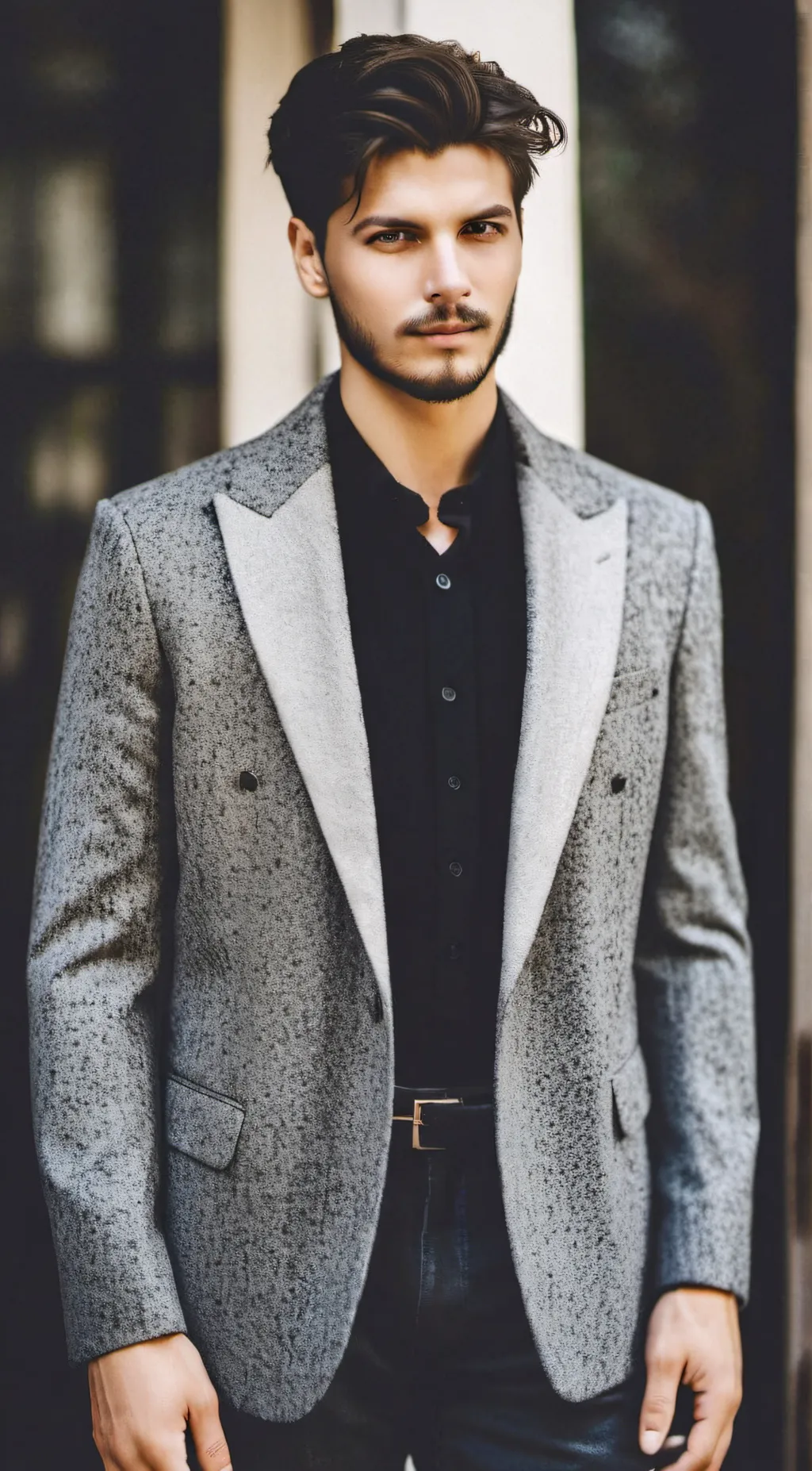 ai character: Chuck bass  background