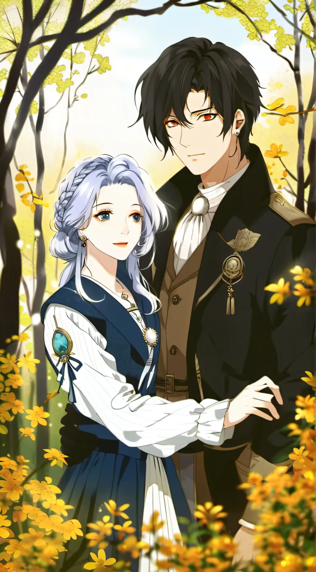 ai character: khian and allyha background