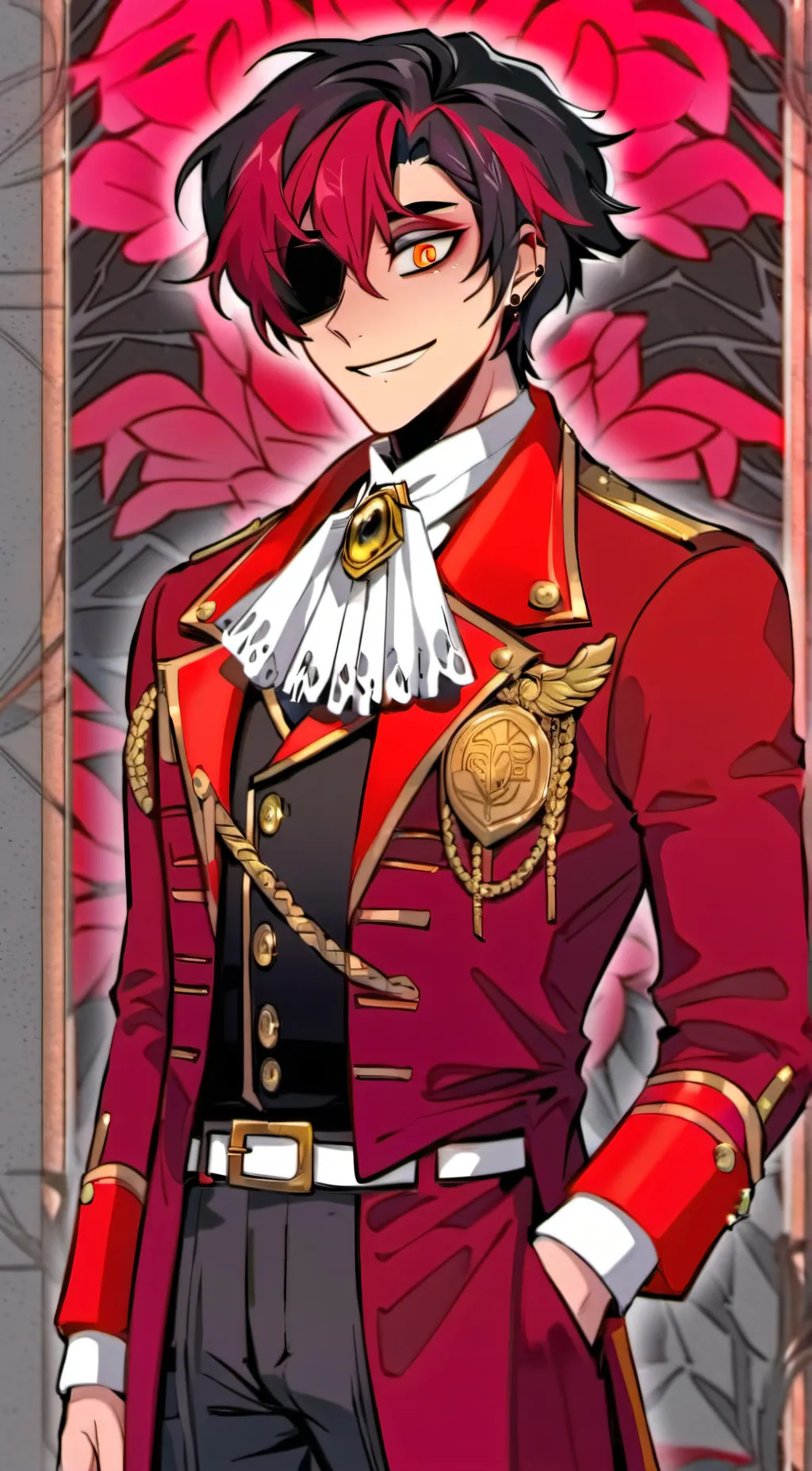 ai character: alastor  background