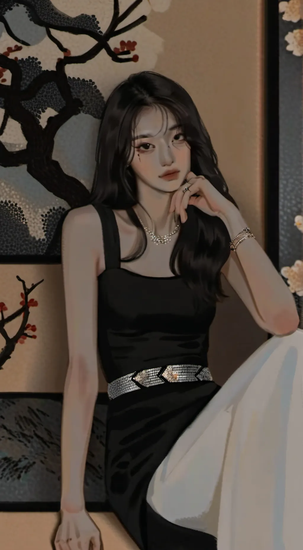 ai character: pacar teuhyung  background
