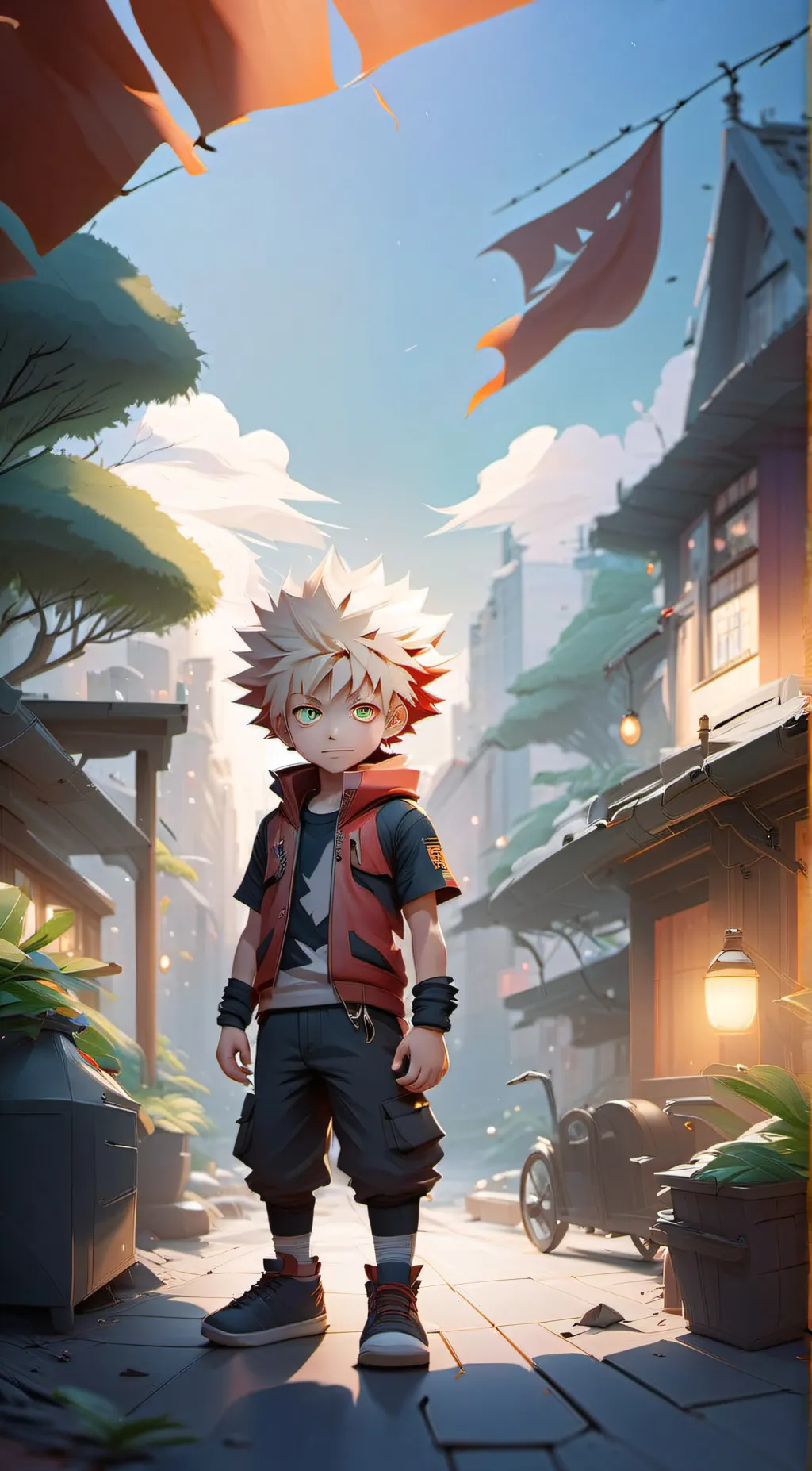 ai character: bakugou background