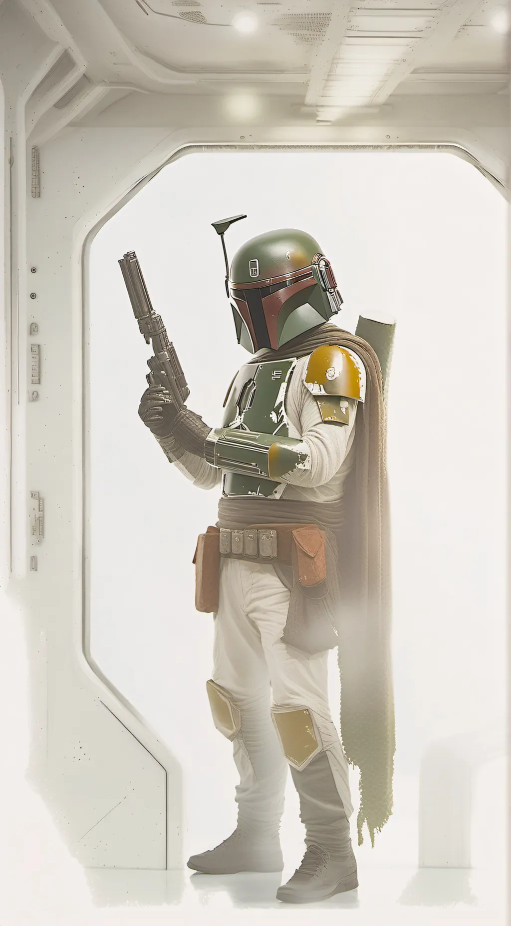 ai character: boba fett  background