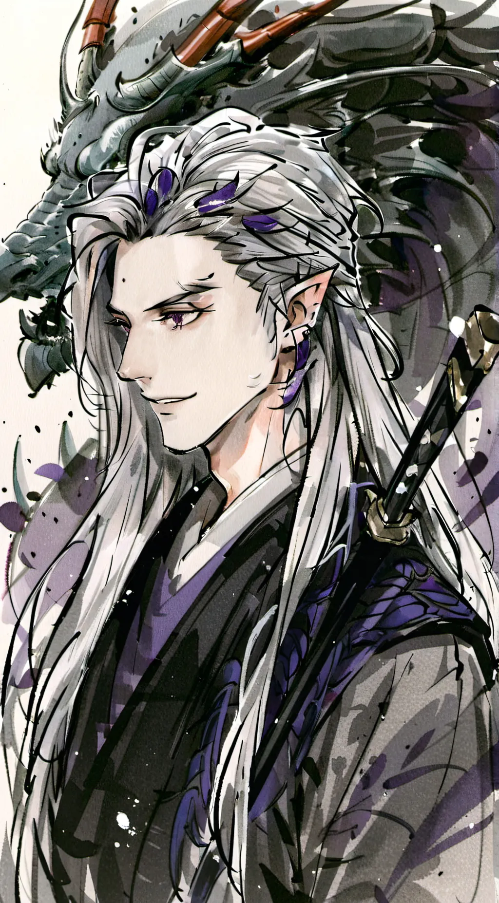 ai character: masuo background