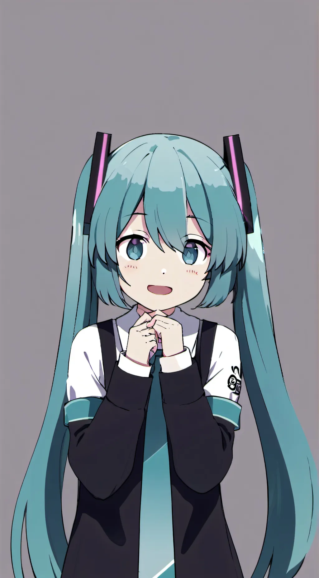 ai character: Miku絵等 background