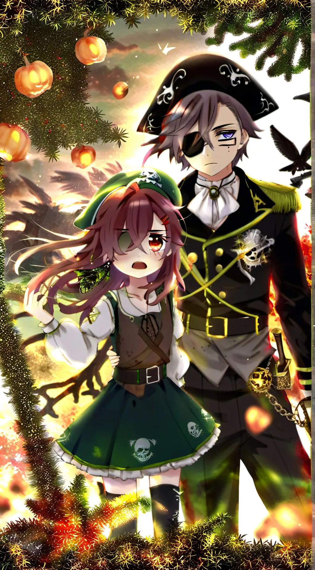ai character: VOC X PKI background