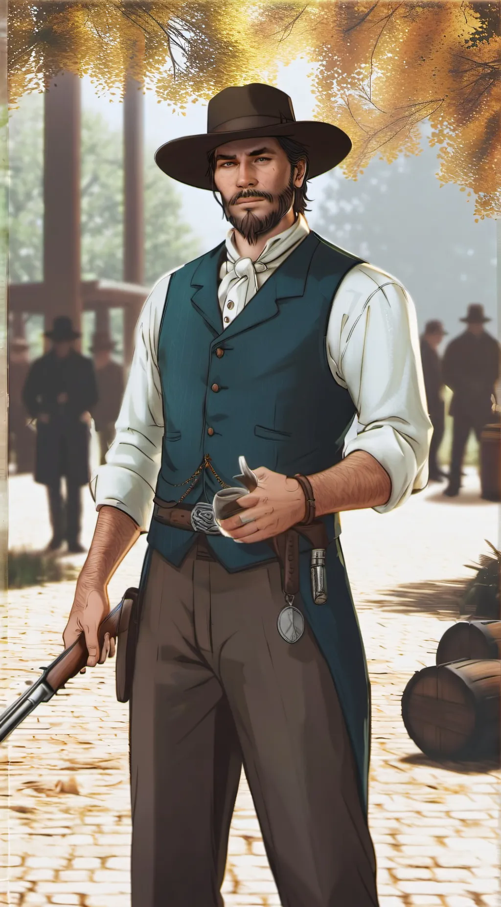 ai character: Arthur background