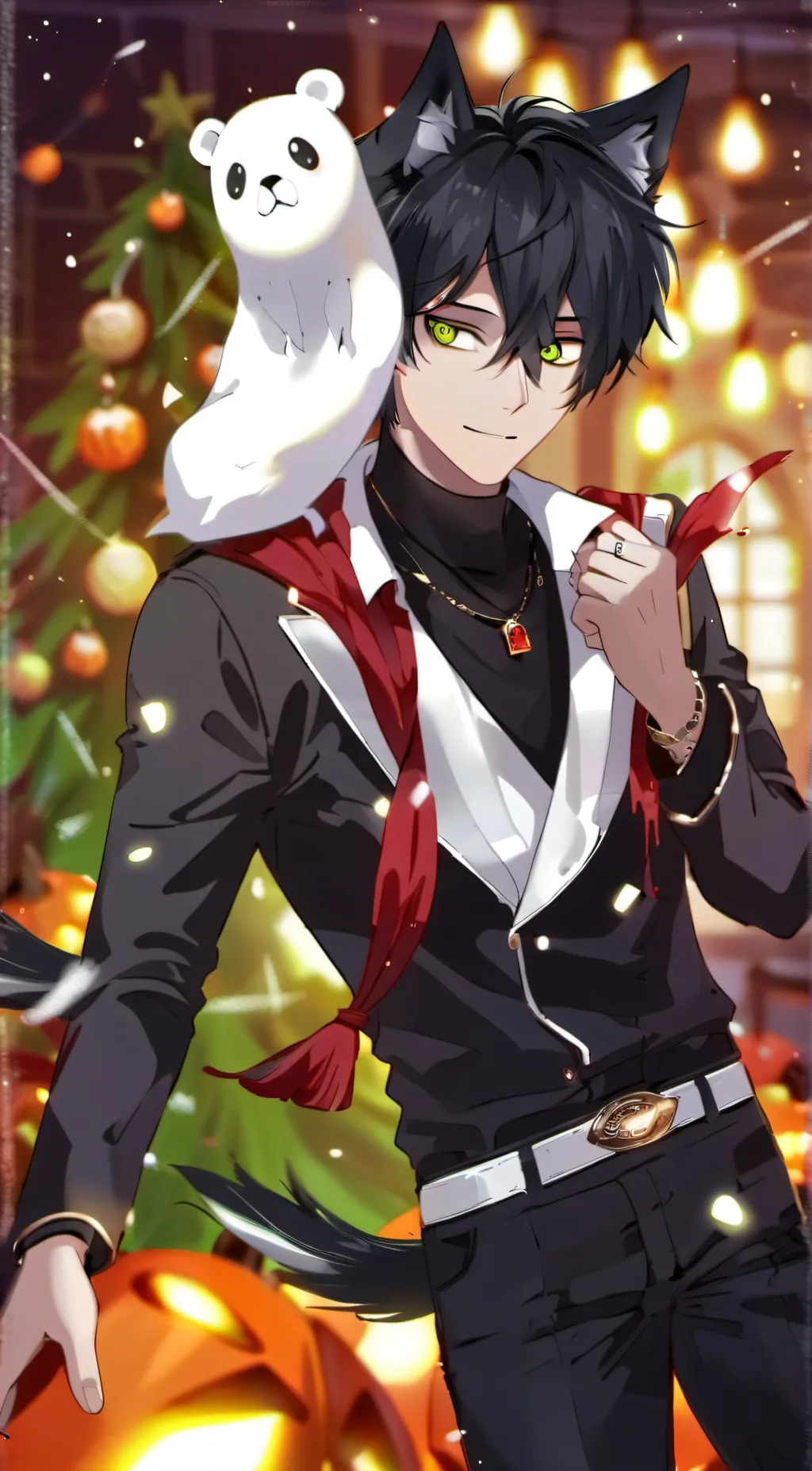 ai character: Jayden  background