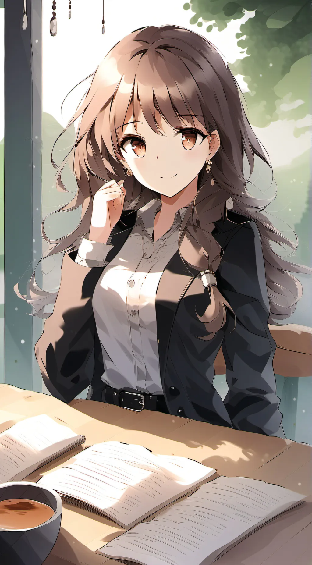 ai character: Mia background